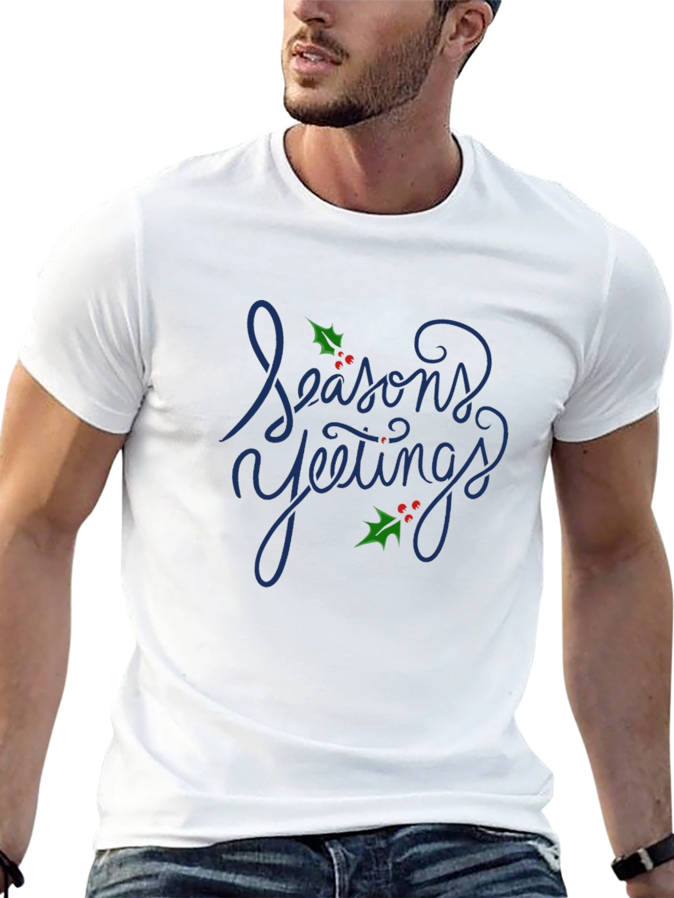 Seasons Yeetings T-Shirt - Holiday Funny Tee
