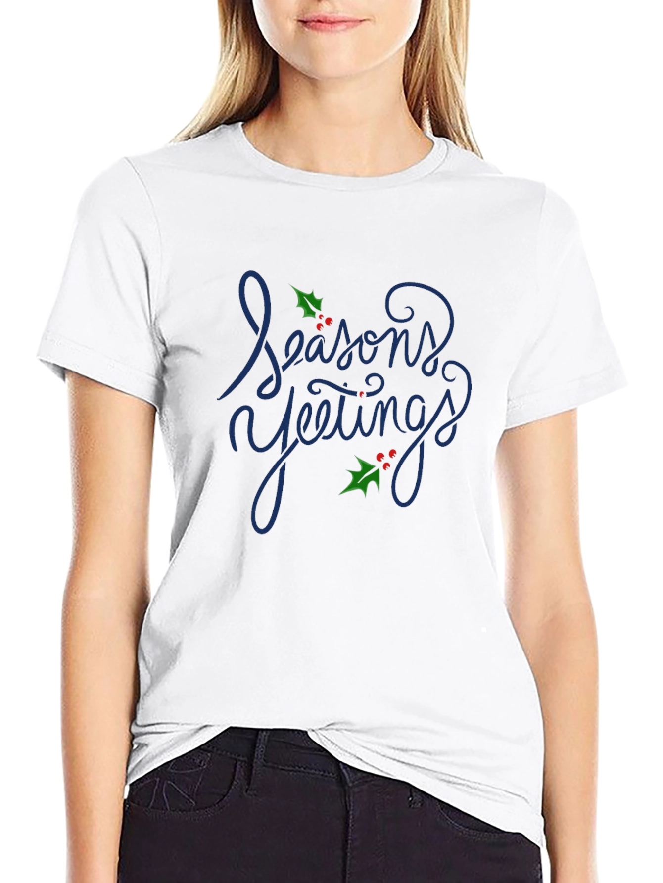 Seasons Yeetings T-Shirt - Holiday Funny Tee