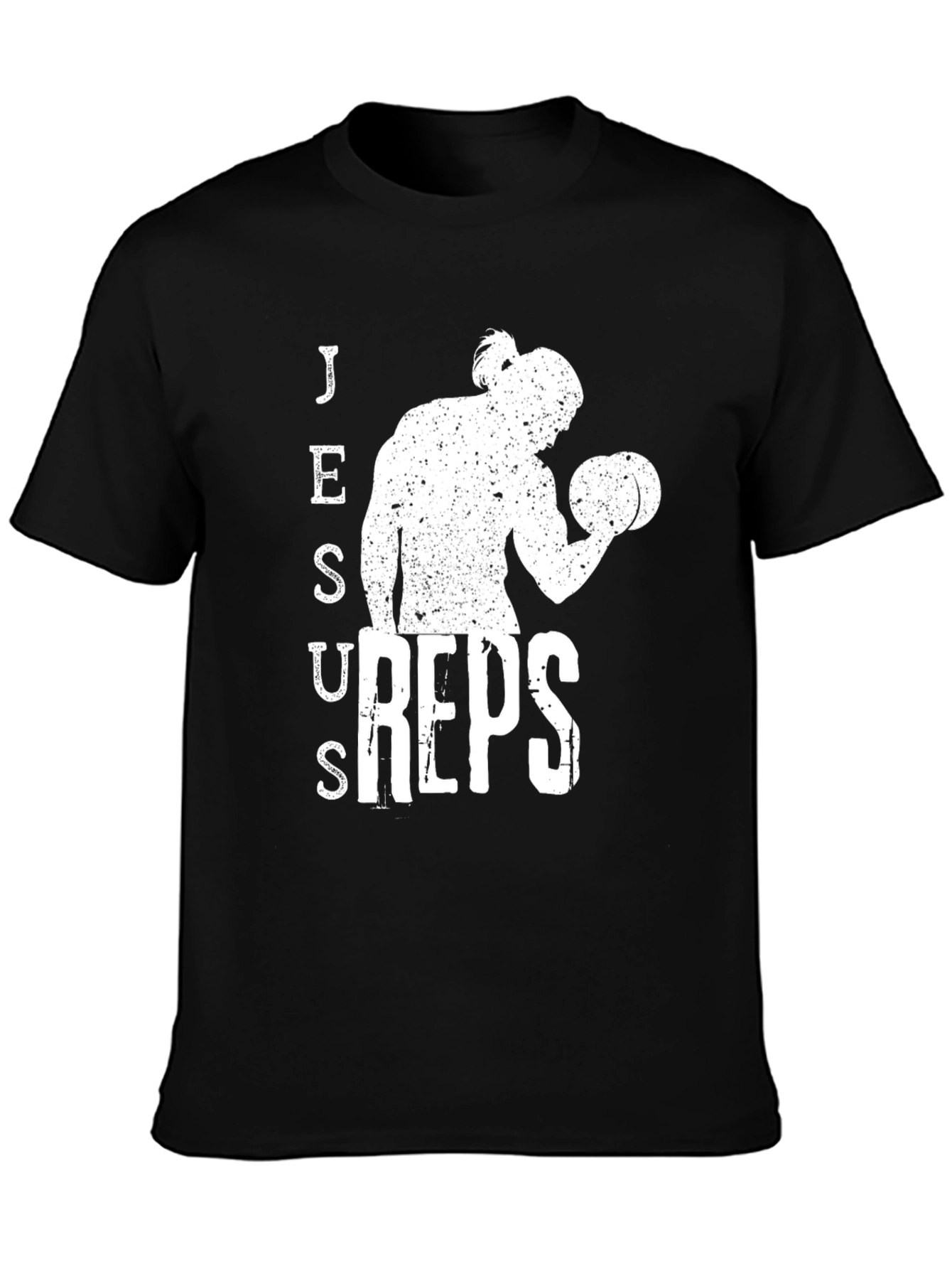 Jesus Reps T-Shirt - Faith & Fitness Tee