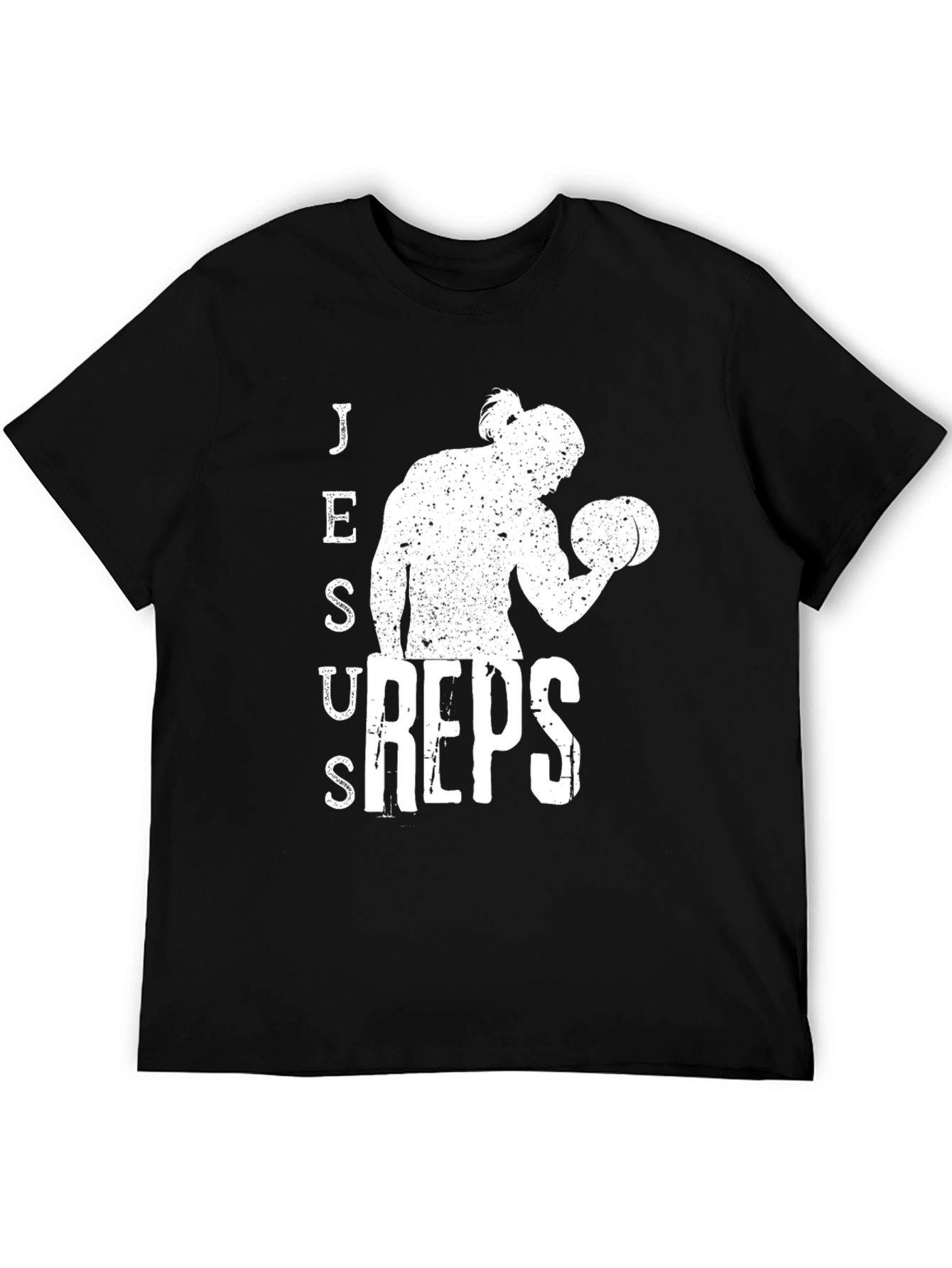 Jesus Reps T-Shirt - Faith & Fitness Tee