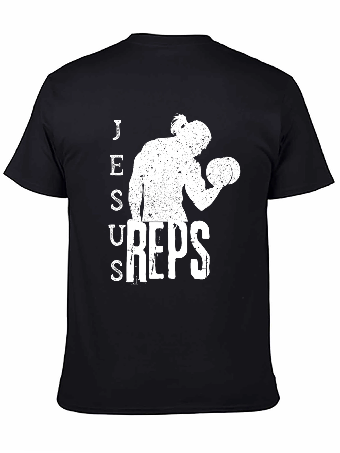 Jesus Reps T-Shirt - Faith & Fitness Tee