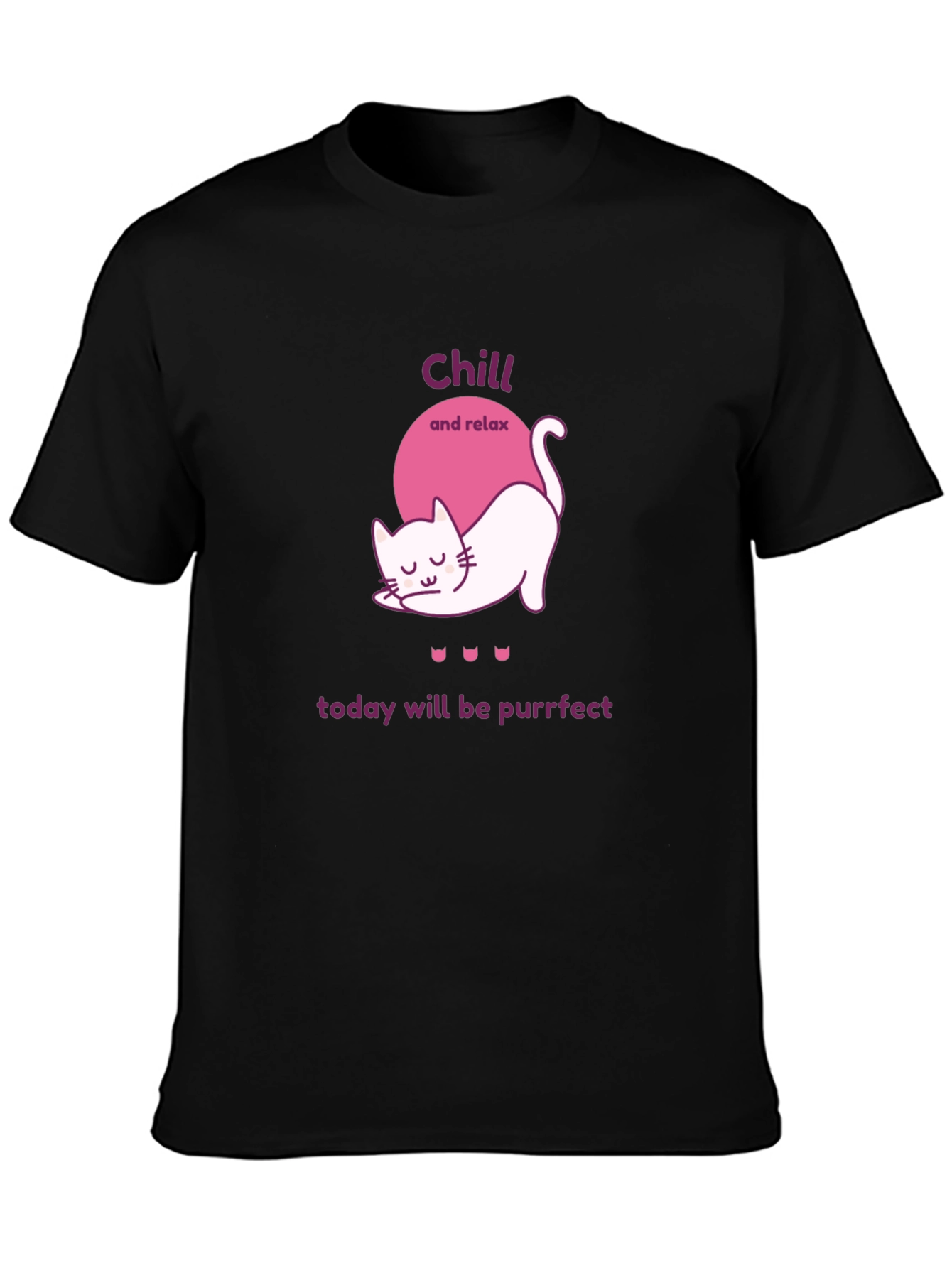 Chill Purrfect Cat T-Shirt