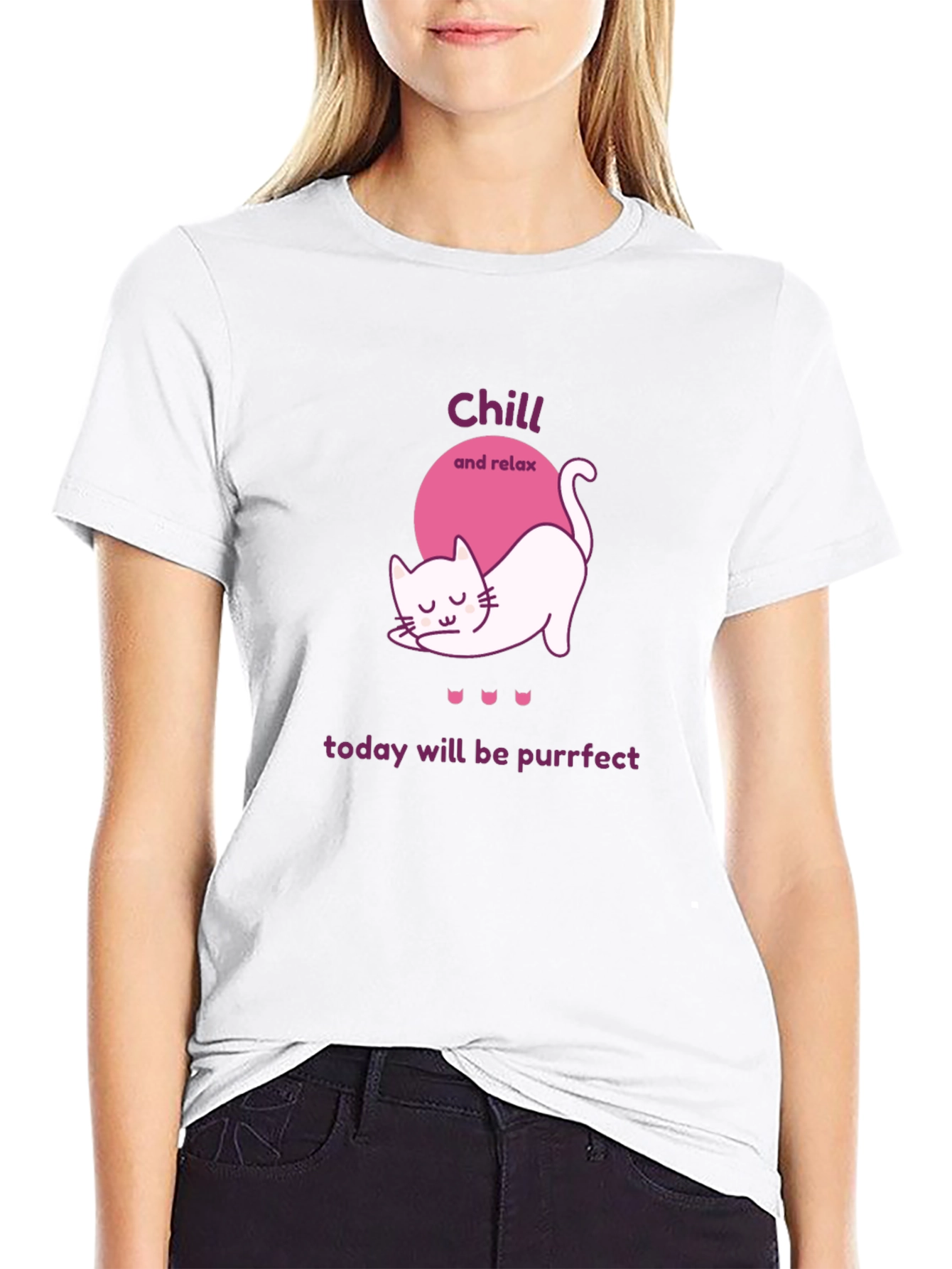 Chill Purrfect Cat T-Shirt