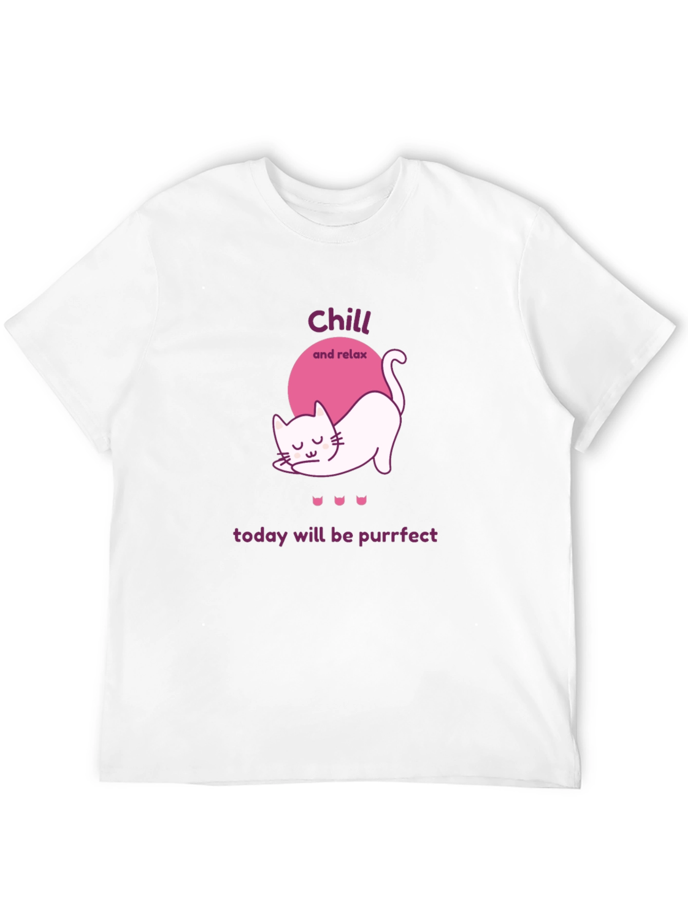 Chill Purrfect Cat T-Shirt