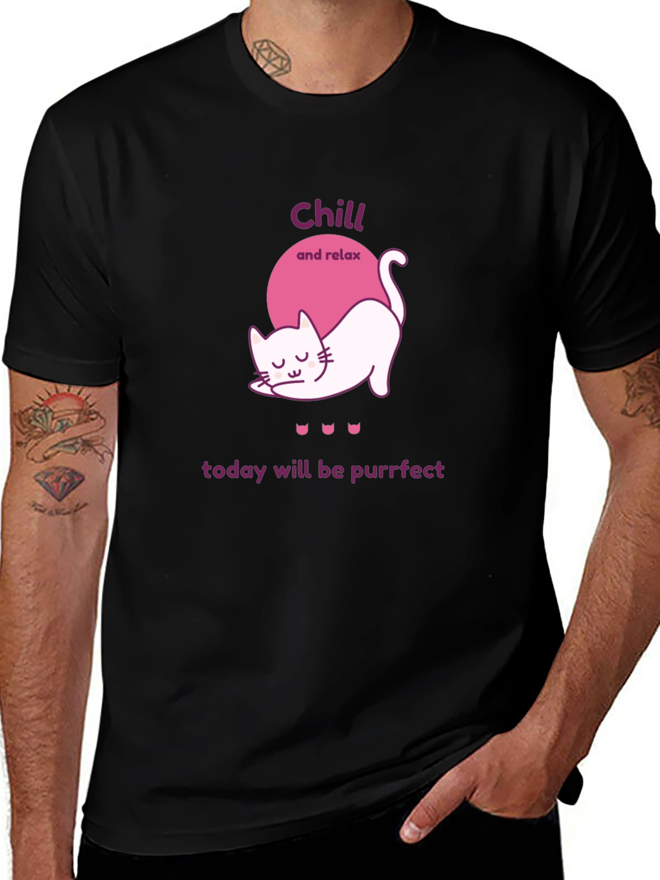 Chill Purrfect Cat T-Shirt