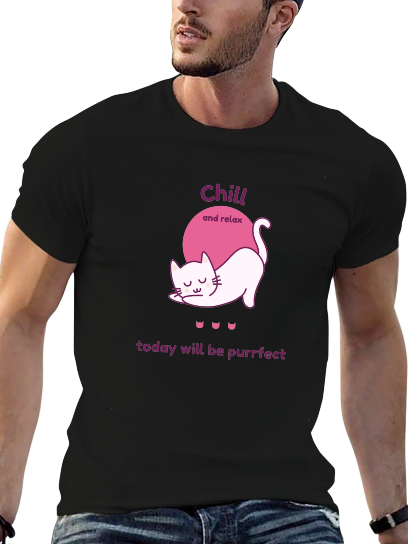 Chill Purrfect Cat T-Shirt