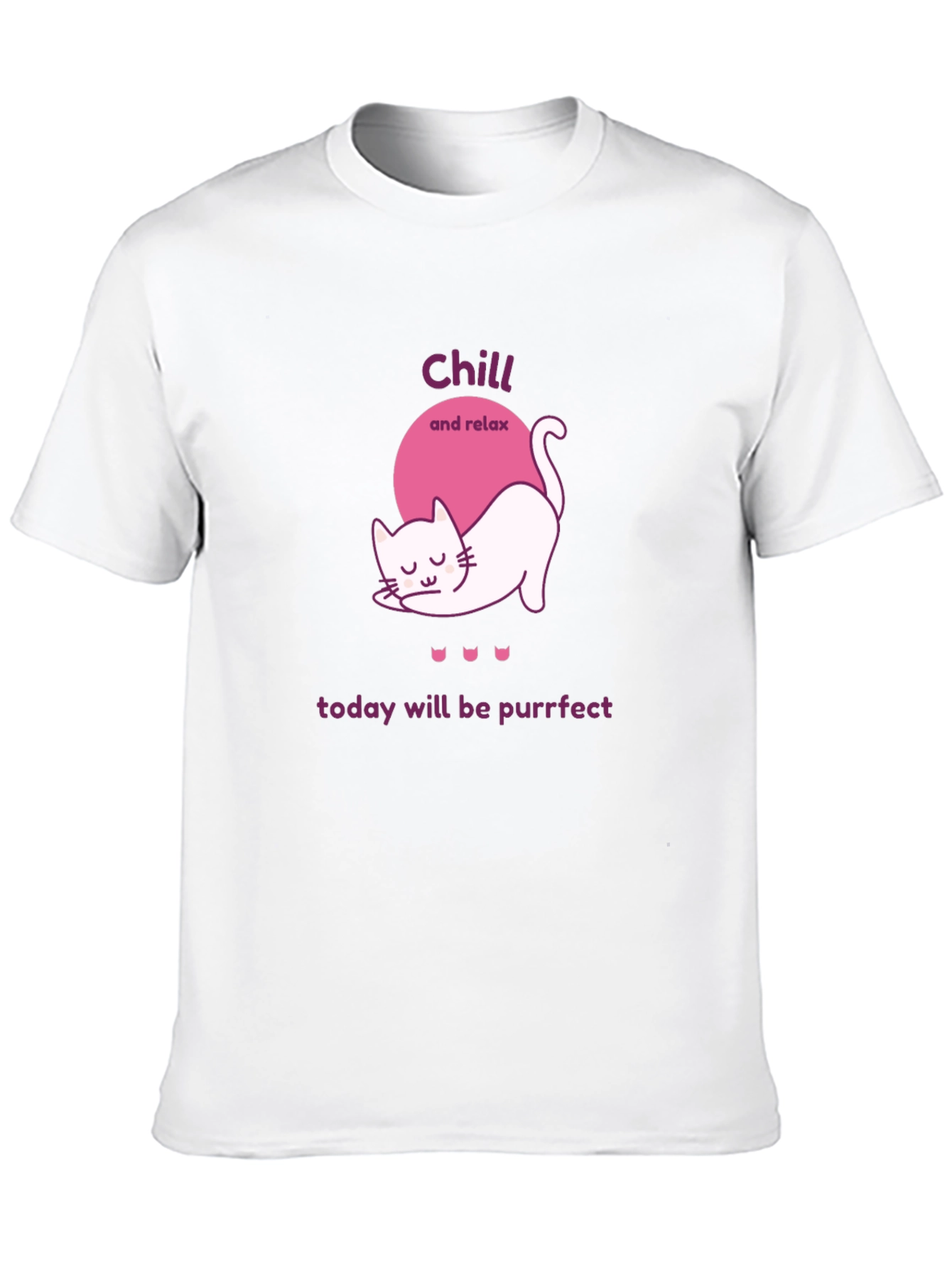 Chill Purrfect Cat T-Shirt