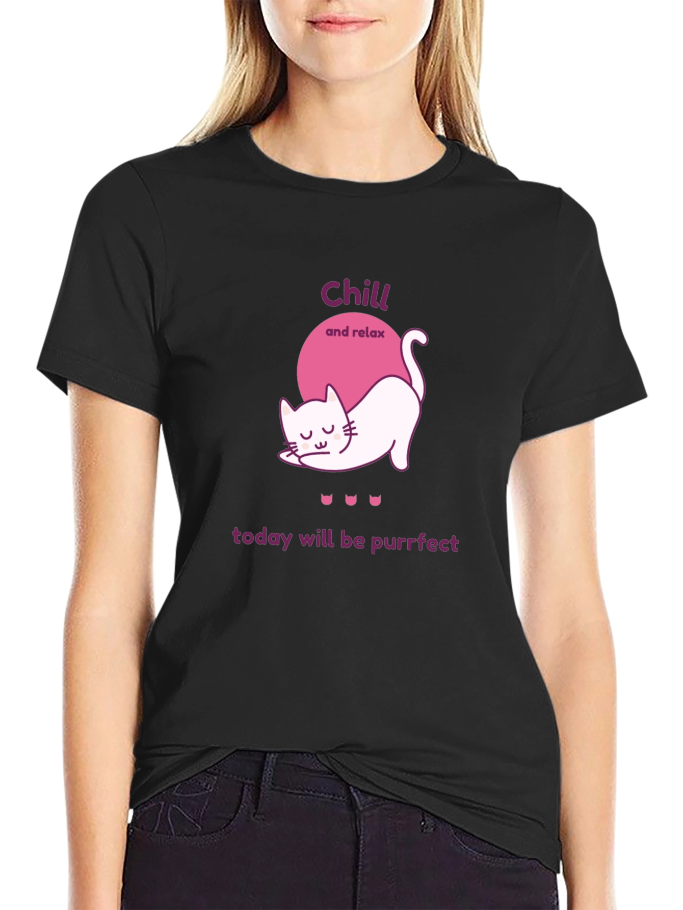 Chill Purrfect Cat T-Shirt