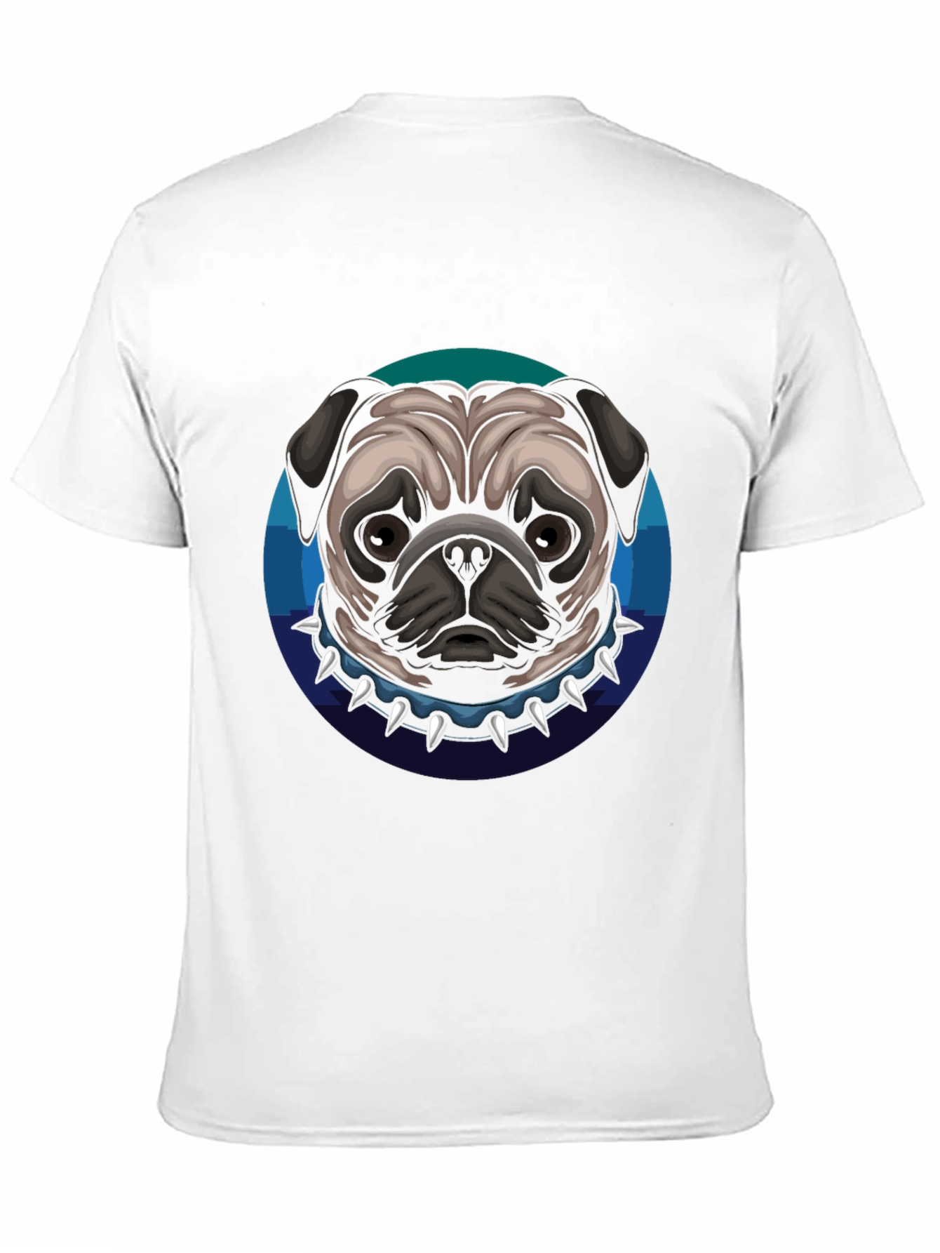 Cool Pug Dog Graphic T-Shirt