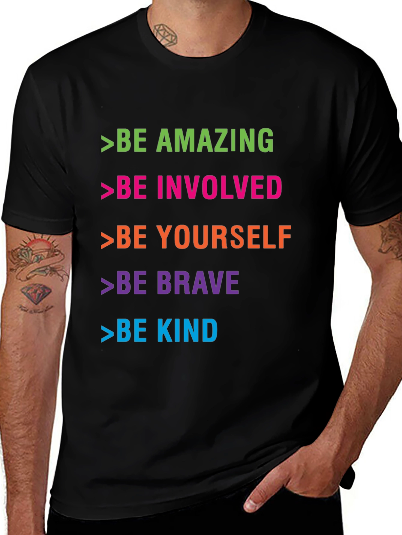 Be Amazing Involved Yourself T-Shirt