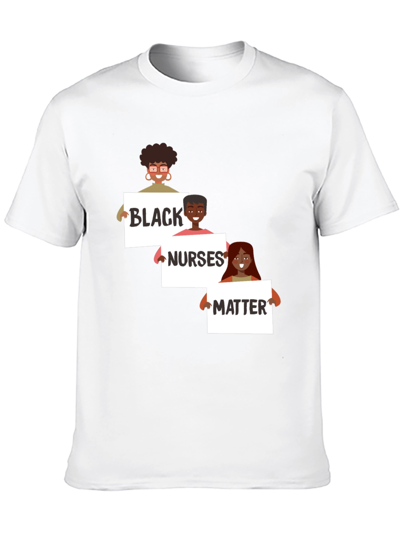 Black Nurses Matter Graphic T-Shirt