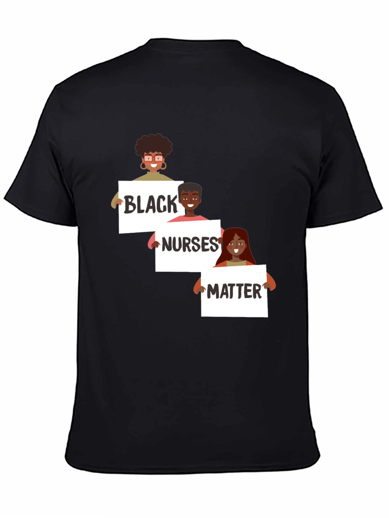 Black Nurses Matter Graphic T-Shirt