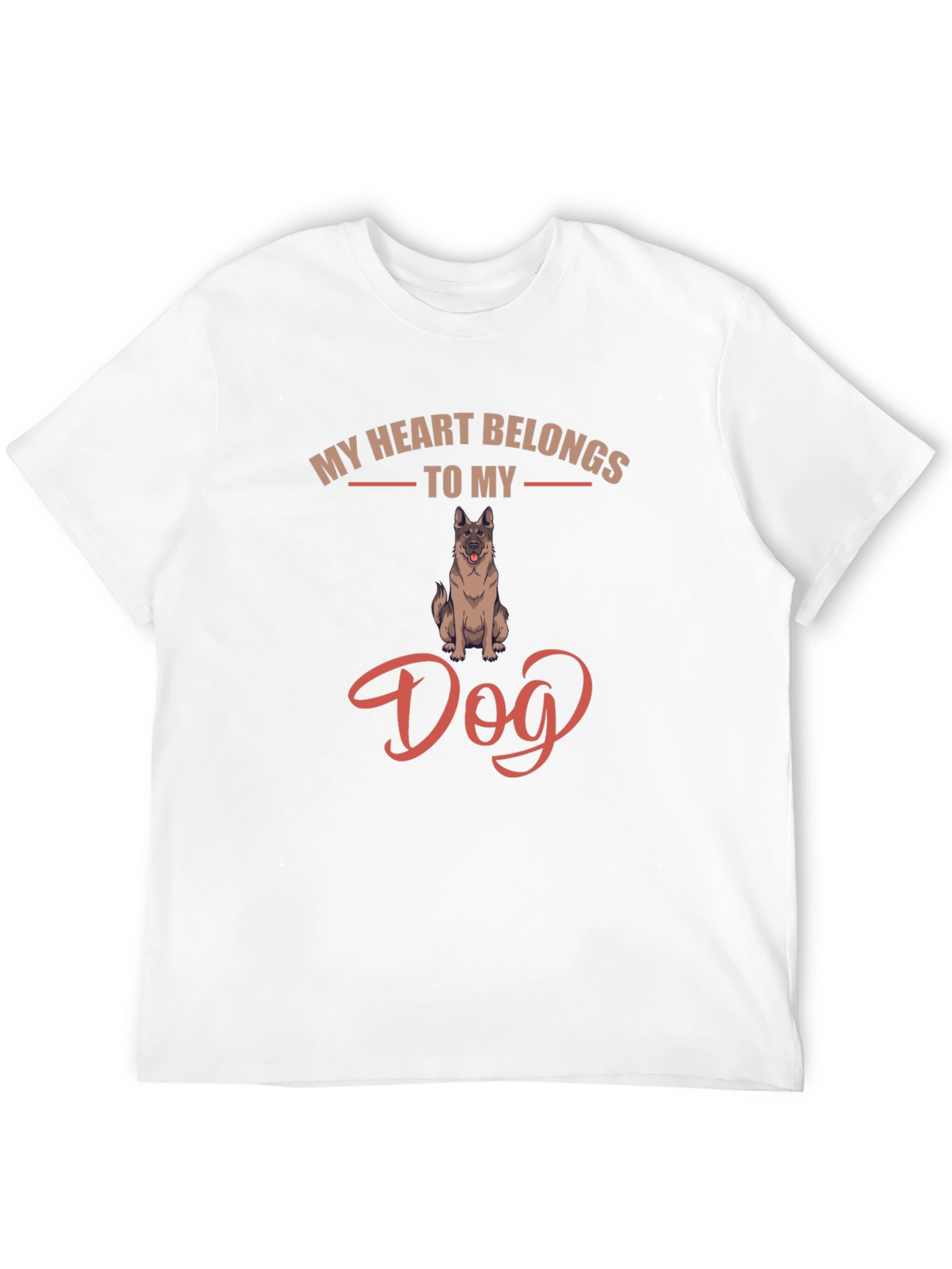 My Heart Belongs to My Dog T-Shirt