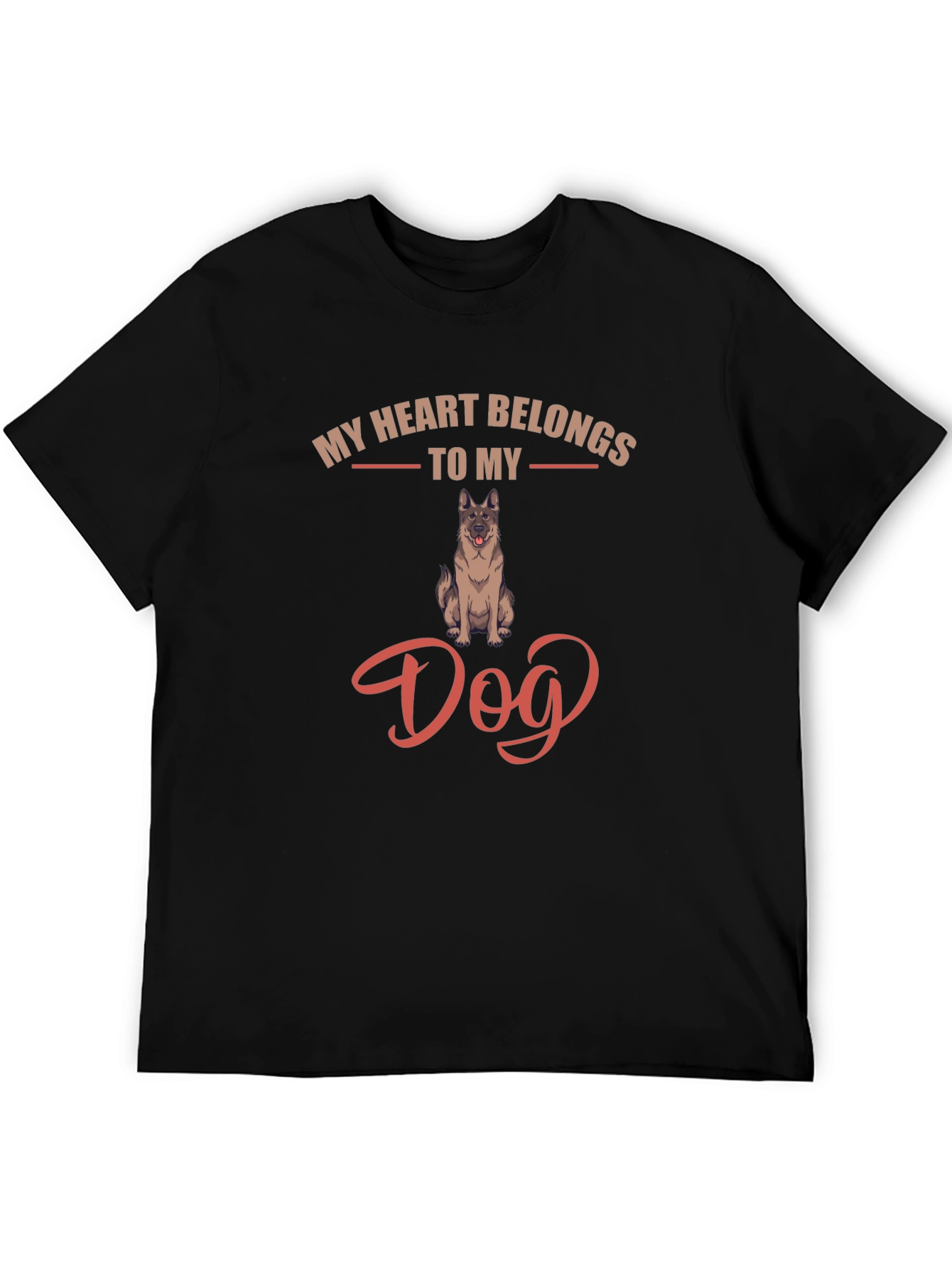 My Heart Belongs to My Dog T-Shirt