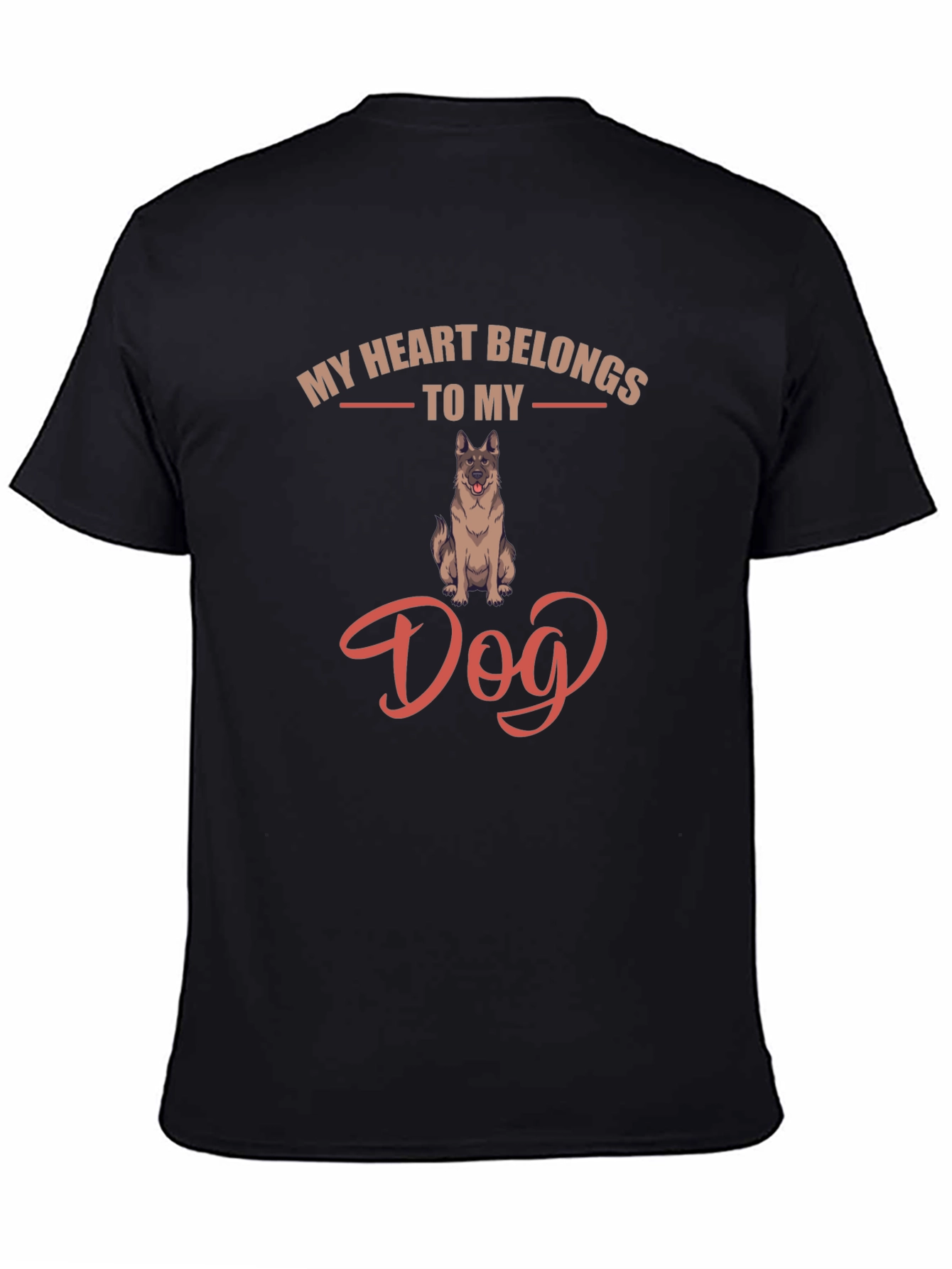 My Heart Belongs to My Dog T-Shirt