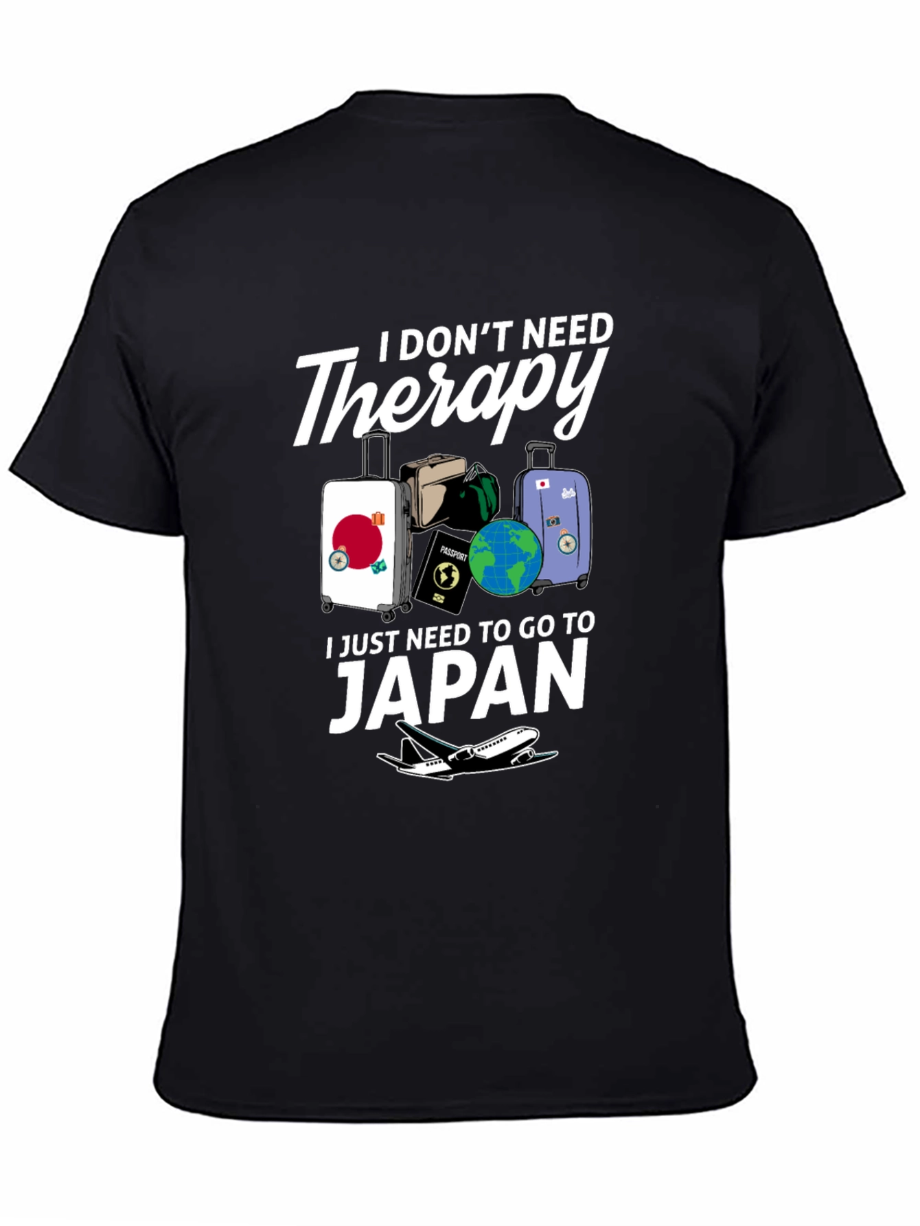 Japan Travel T-Shirt - No Therapy Needed