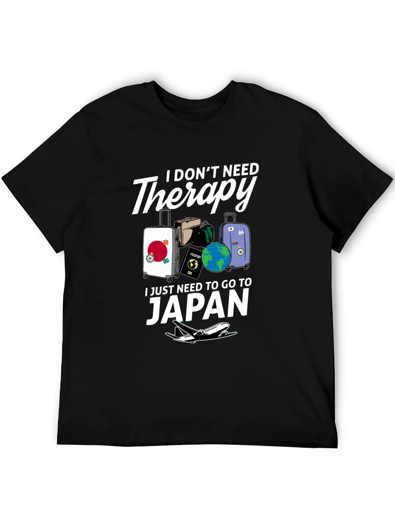 Japan Travel T-Shirt - No Therapy Needed