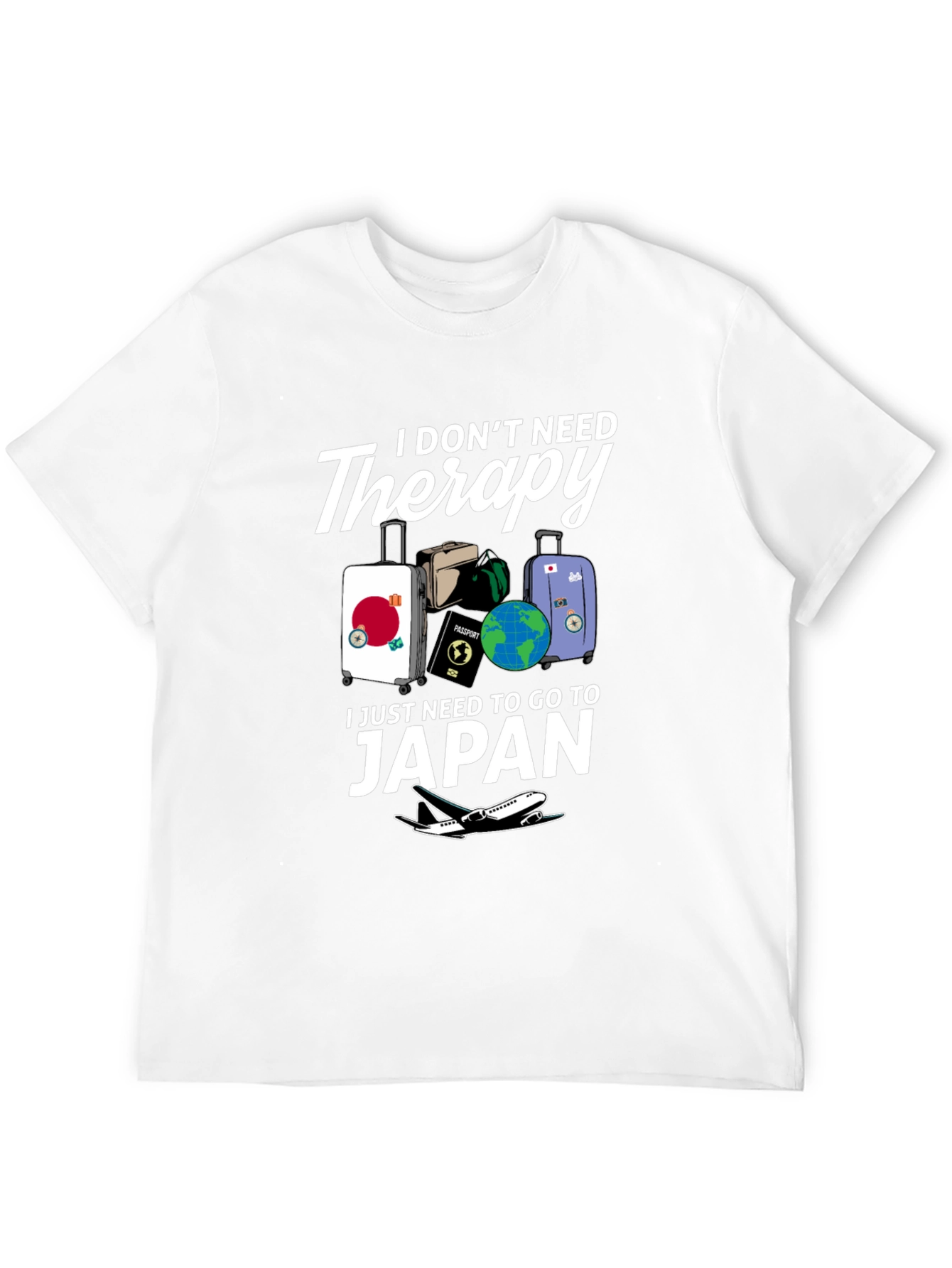 Japan Travel T-Shirt - No Therapy Needed