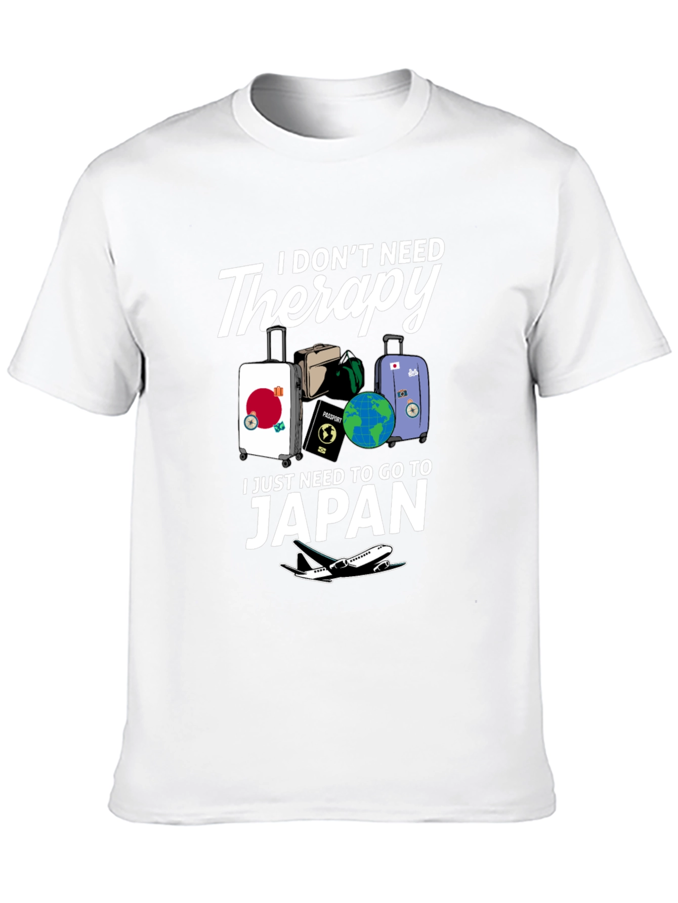 Japan Travel T-Shirt - No Therapy Needed