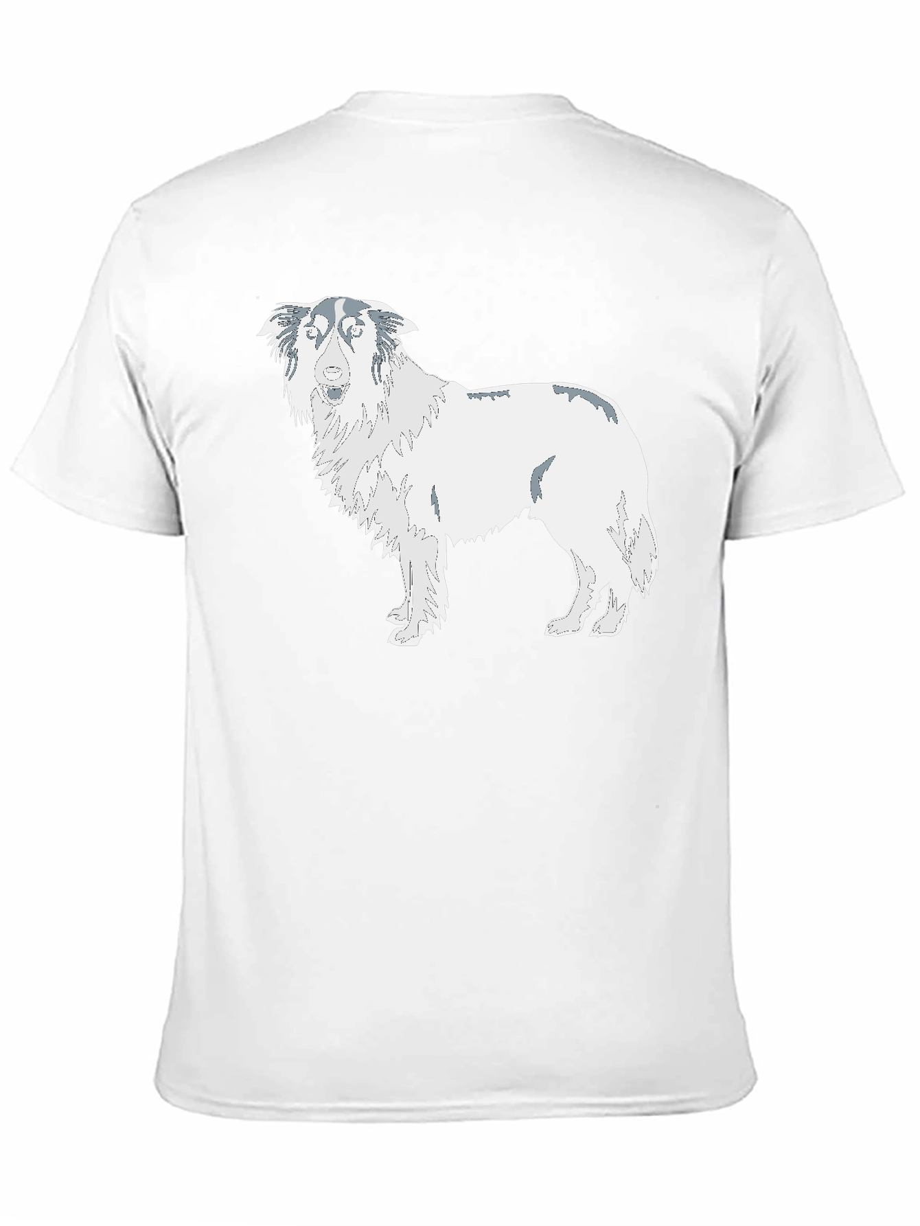 Dog Graphic Black T-Shirt
