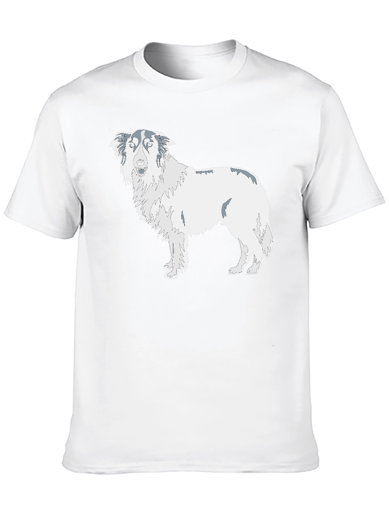 Dog Graphic Black T-Shirt
