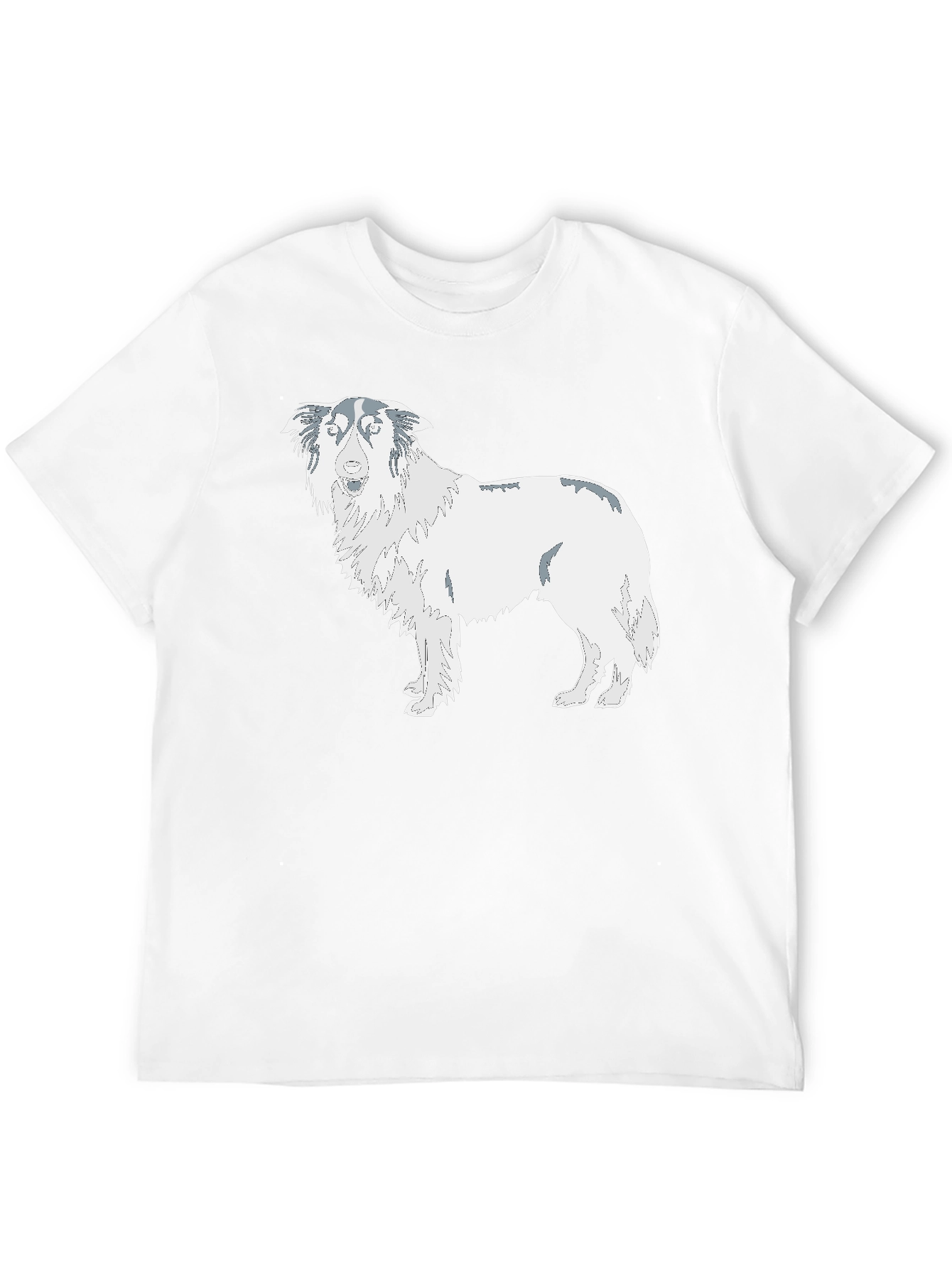 Dog Graphic Black T-Shirt