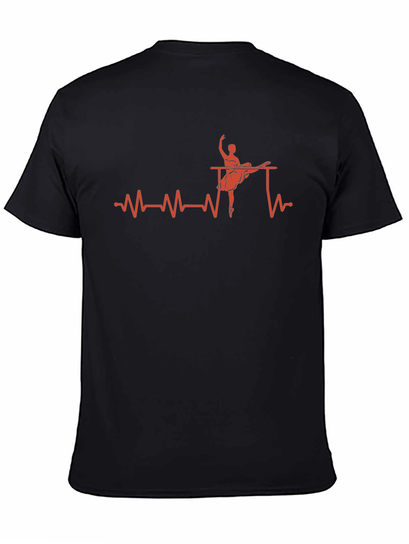 Ballet Heartbeat Graphic Tee - Dance Lovers Shirt