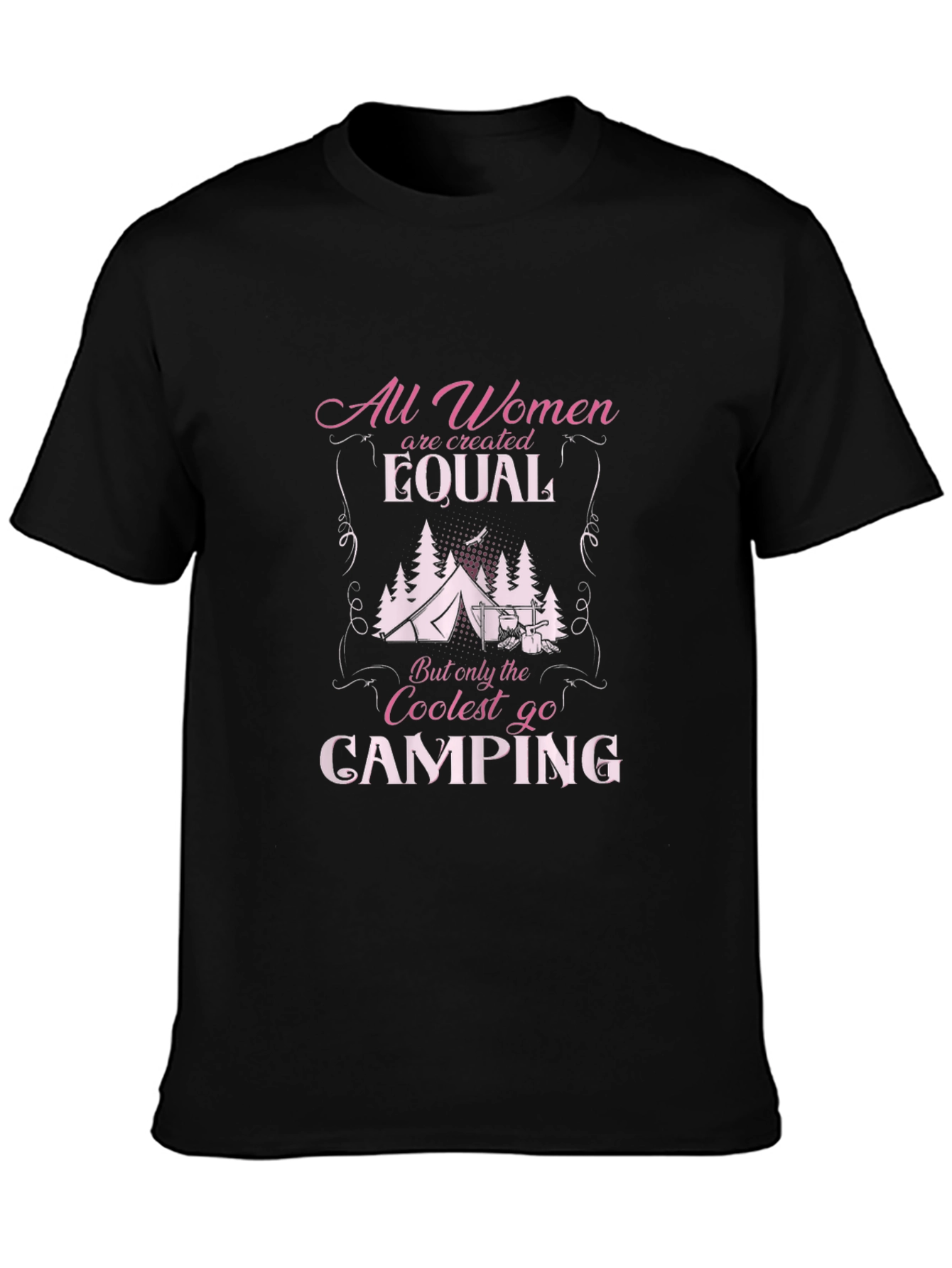 Camping Womens T-Shirt: Coolest Campers