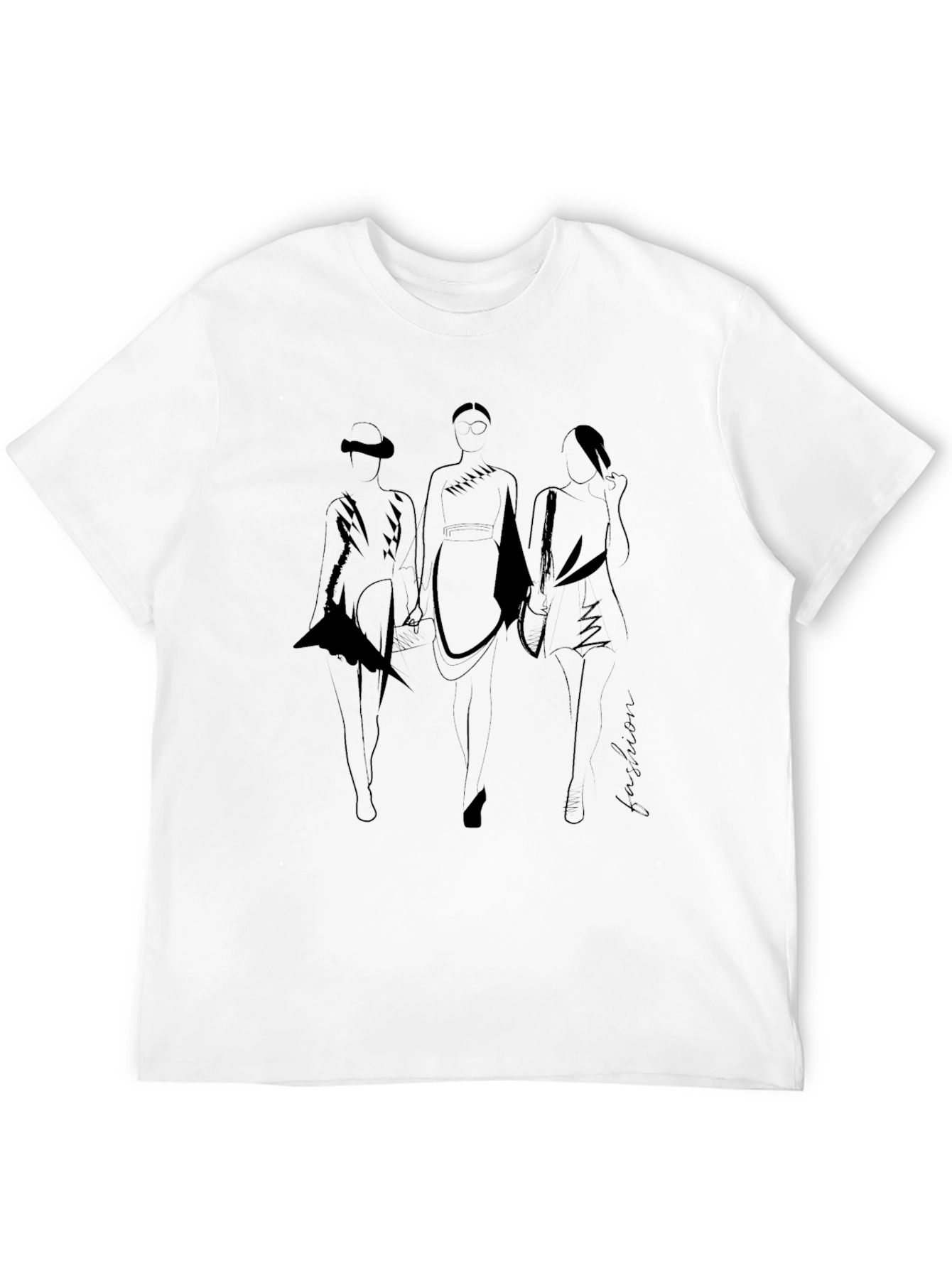 Fashion Silhouette T-Shirt - Modern Style