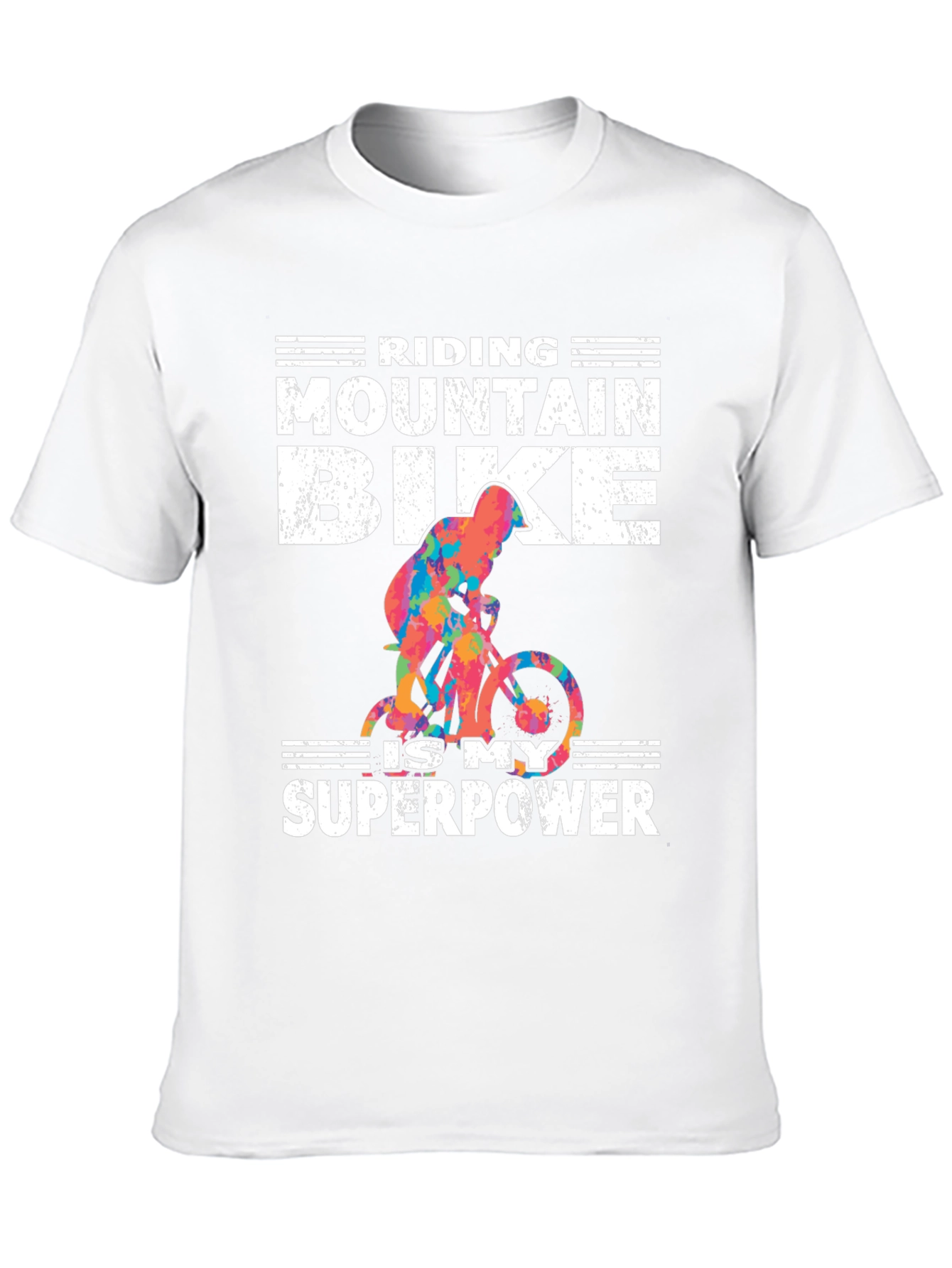 Mountain Bike Superpower Graphic Tee