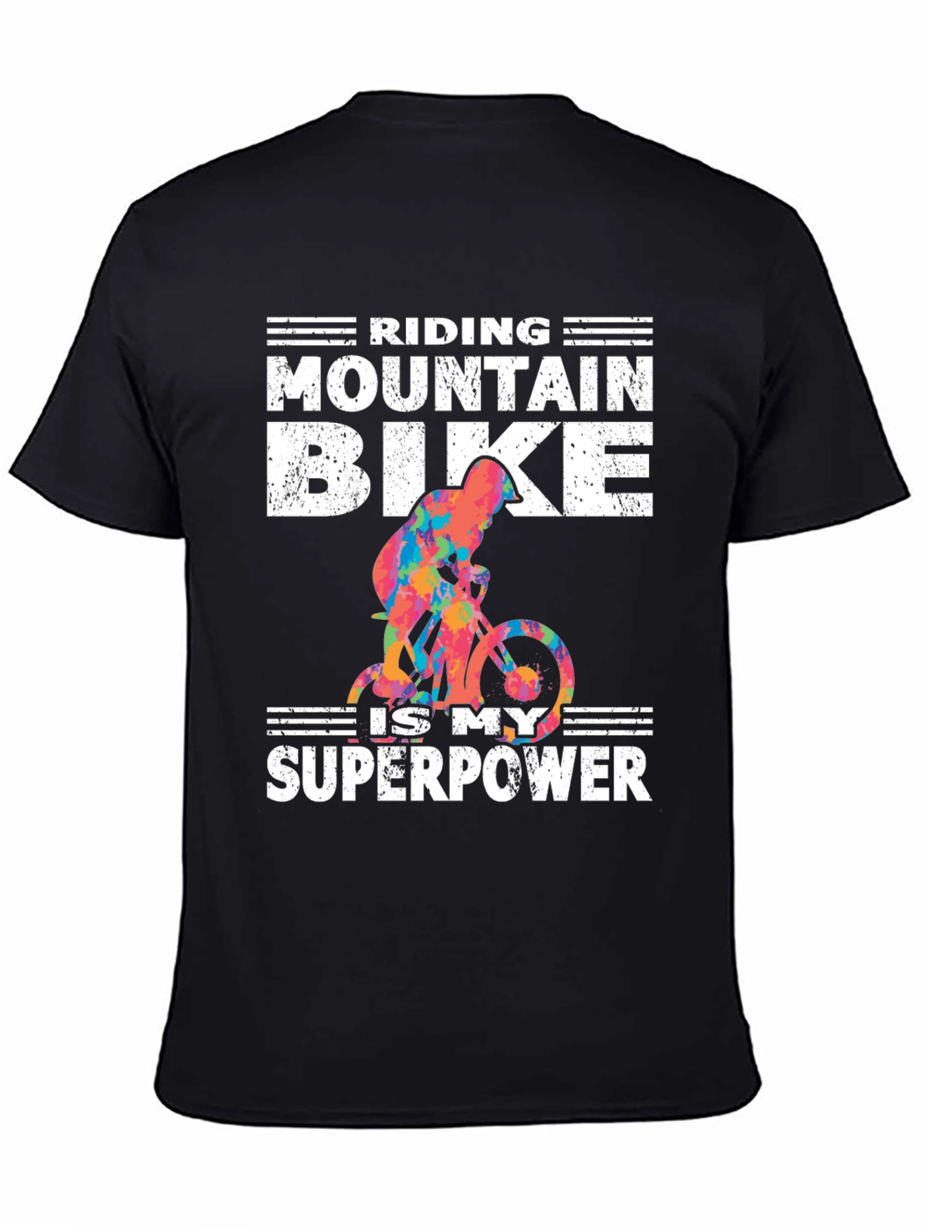 Mountain Bike Superpower Graphic Tee