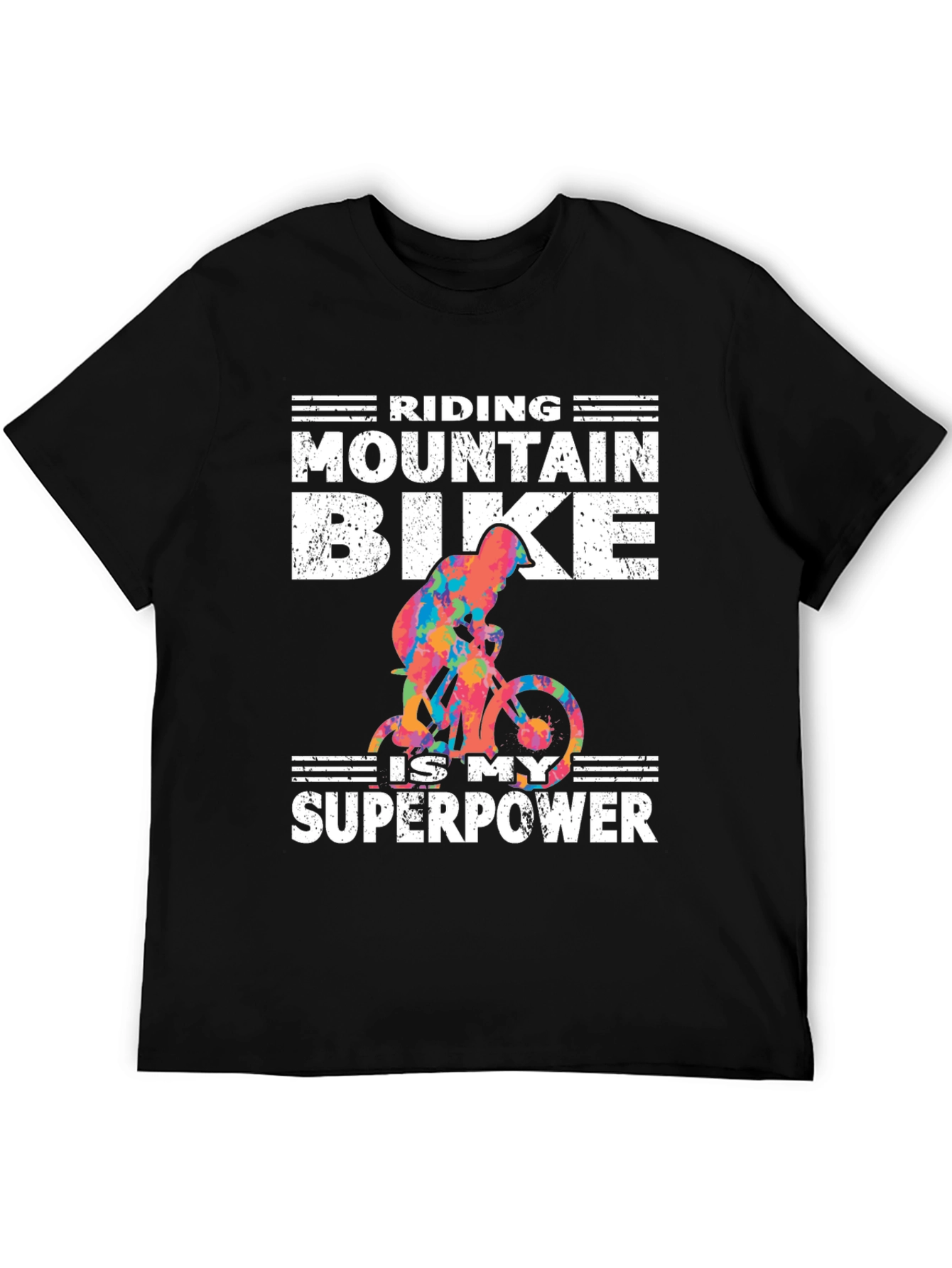 Mountain Bike Superpower Graphic Tee