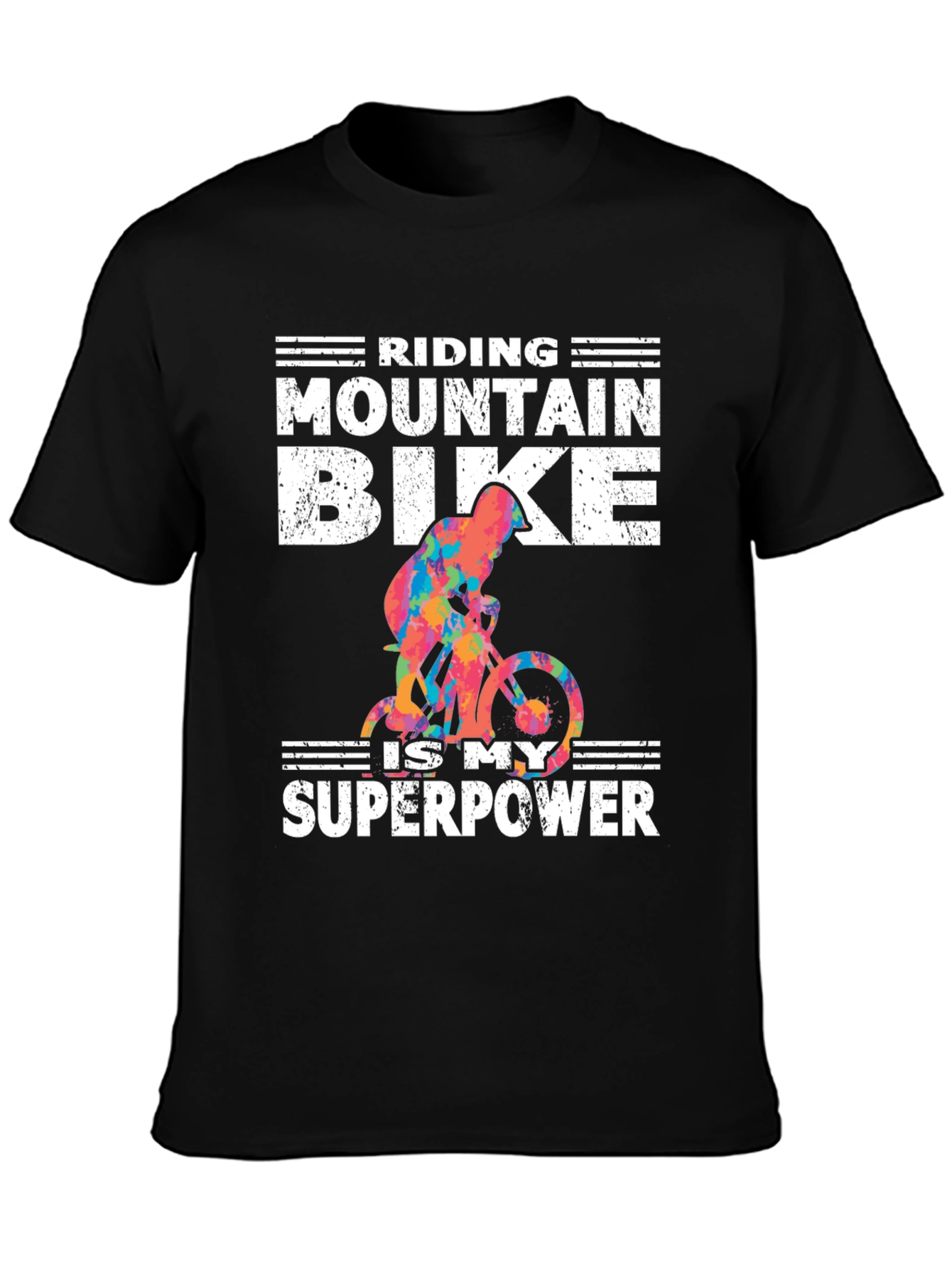 Mountain Bike Superpower Graphic Tee