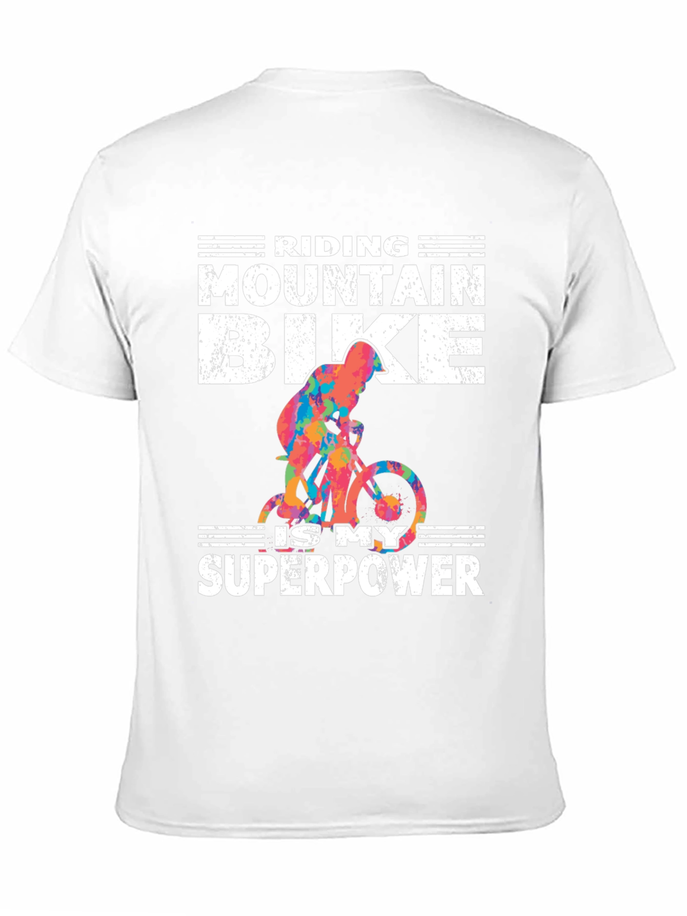 Mountain Bike Superpower Graphic Tee