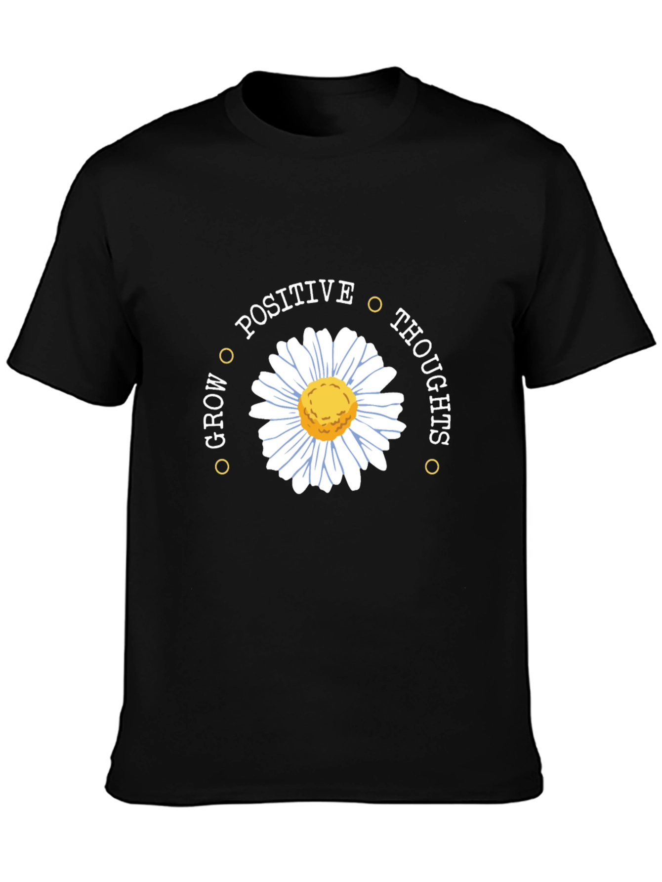 Positive Thoughts Daisy Graphic Tee