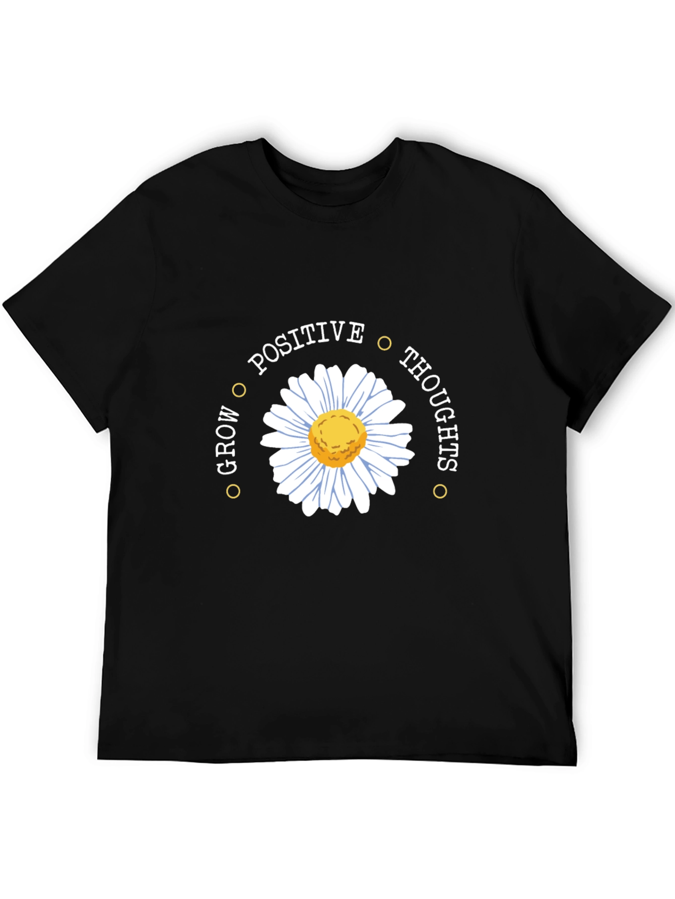 Positive Thoughts Daisy Graphic Tee