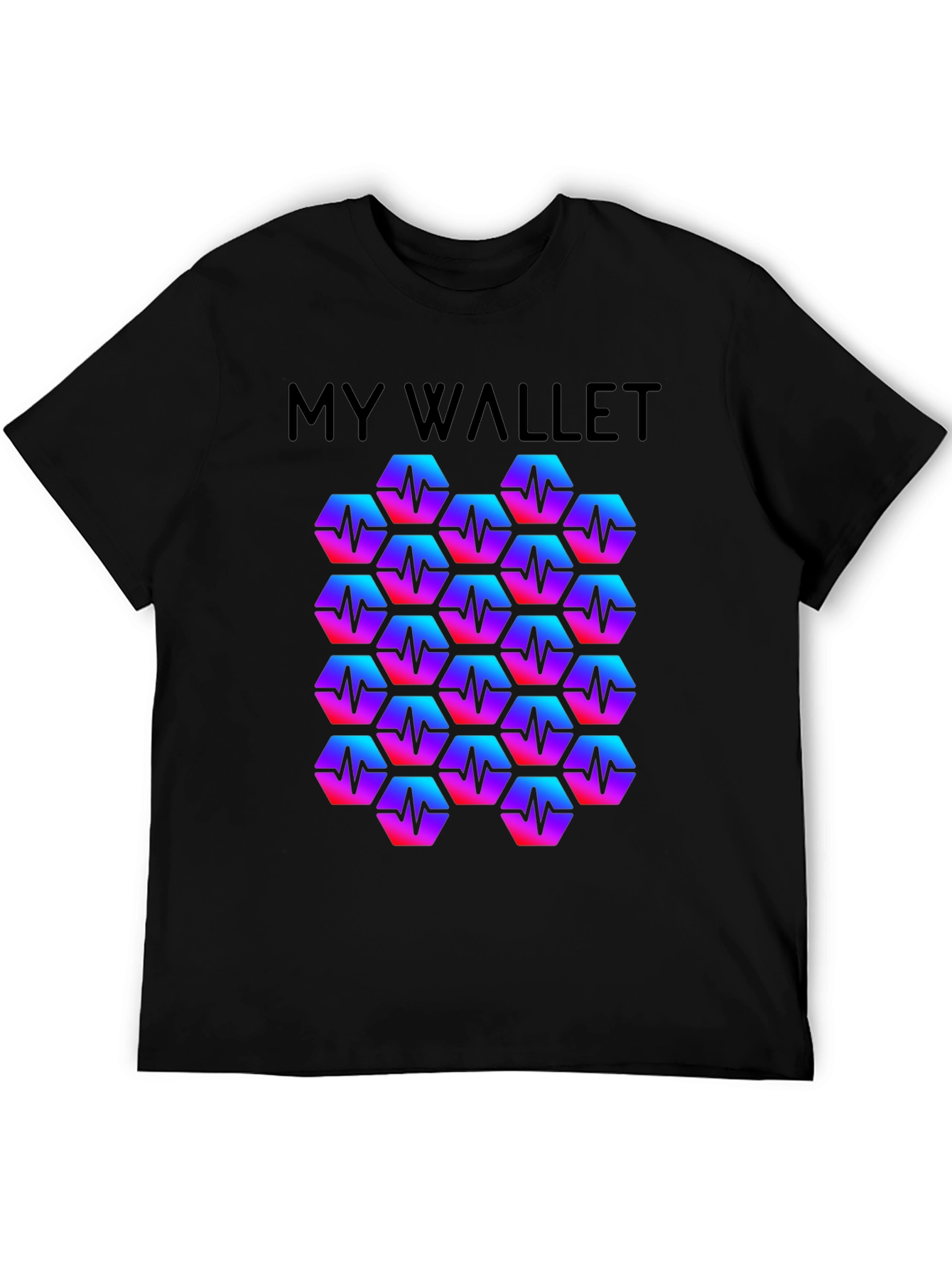 My Wallet Hexagon Pulse T-Shirt