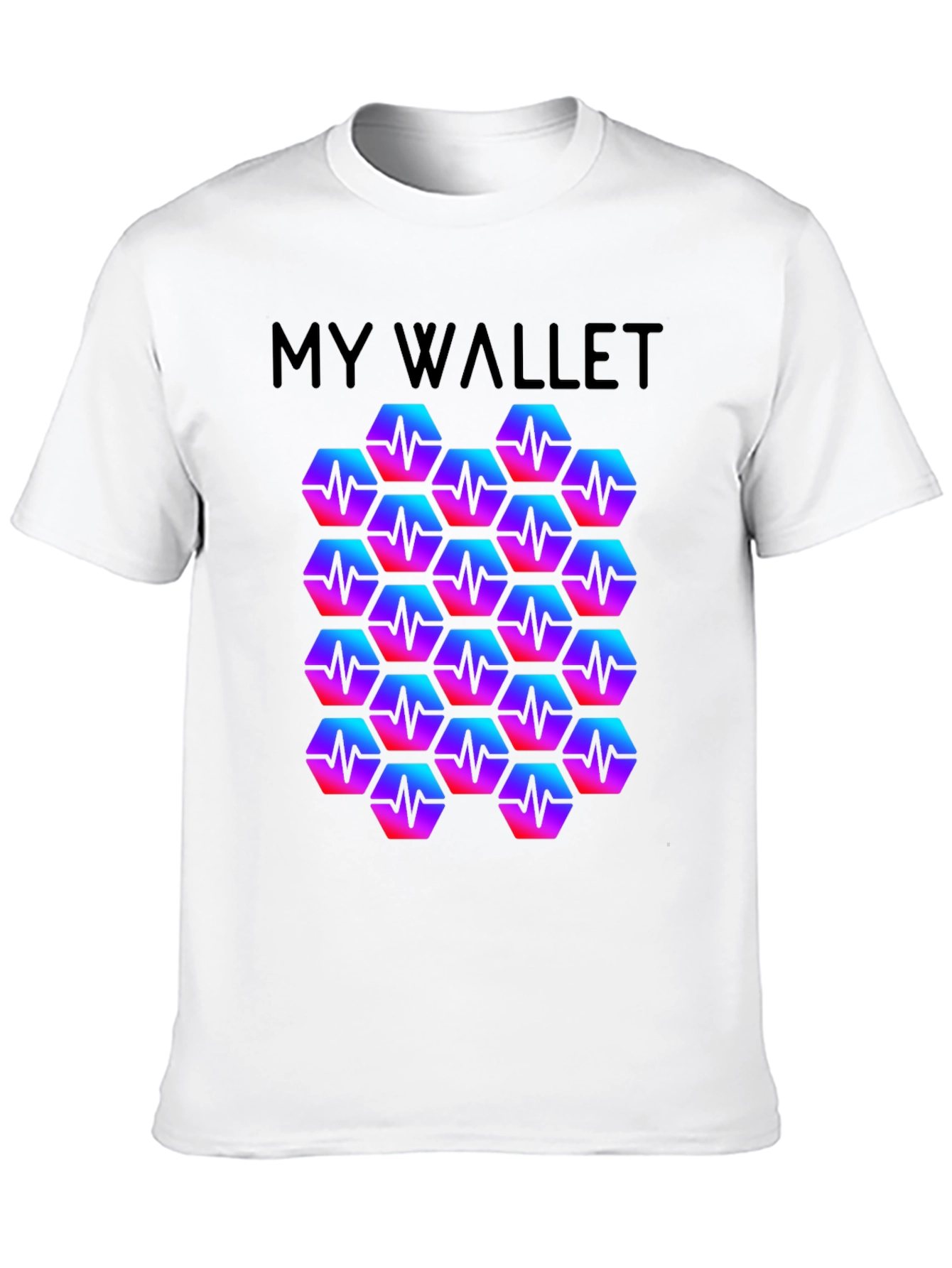My Wallet Hexagon Pulse T-Shirt