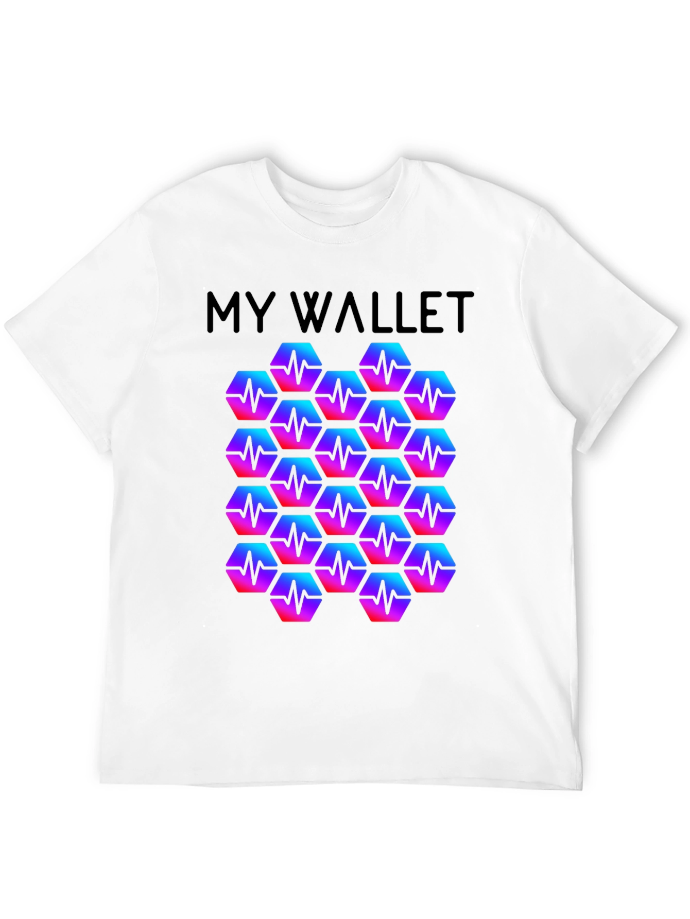 My Wallet Hexagon Pulse T-Shirt