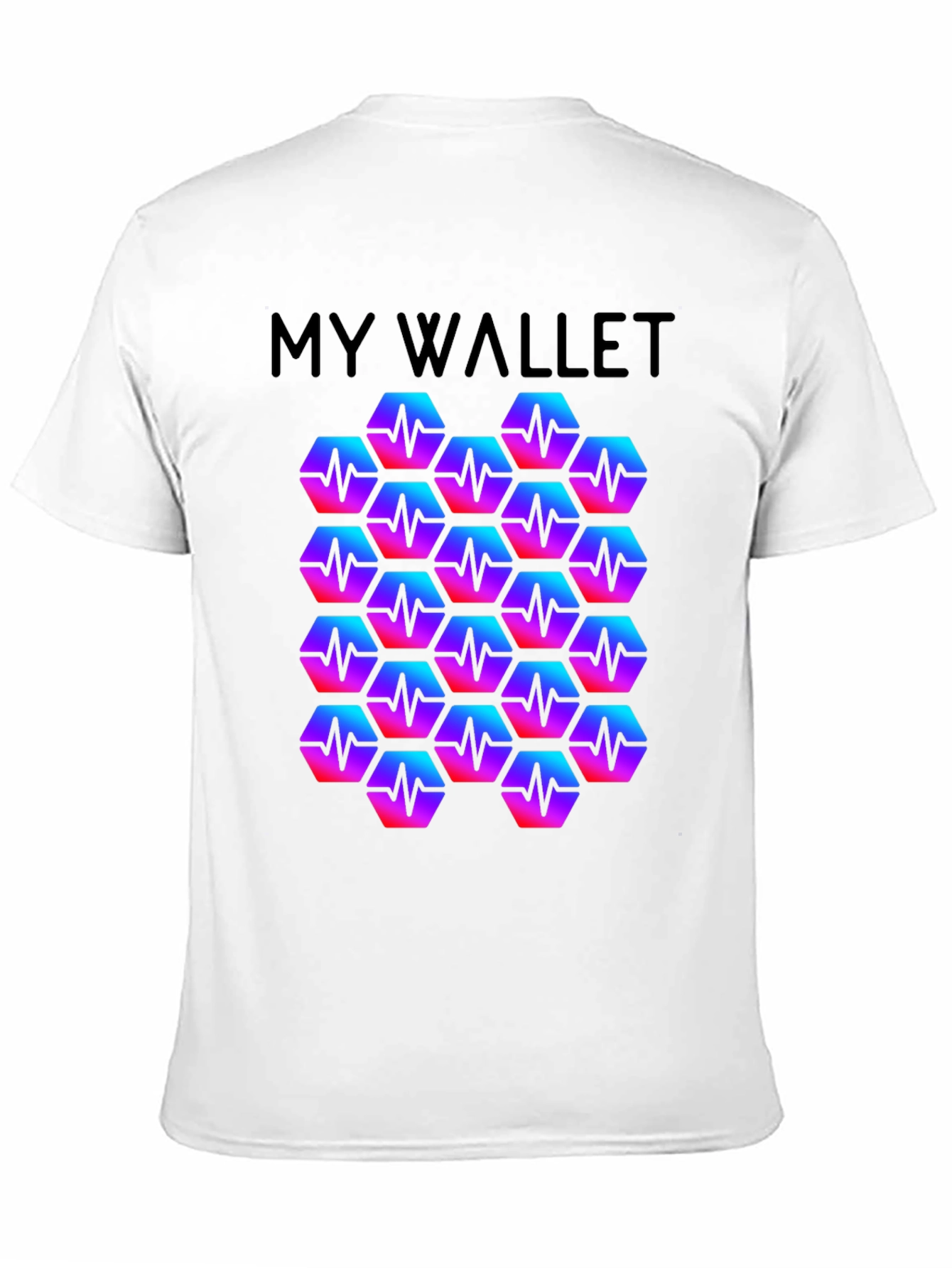 My Wallet Hexagon Pulse T-Shirt