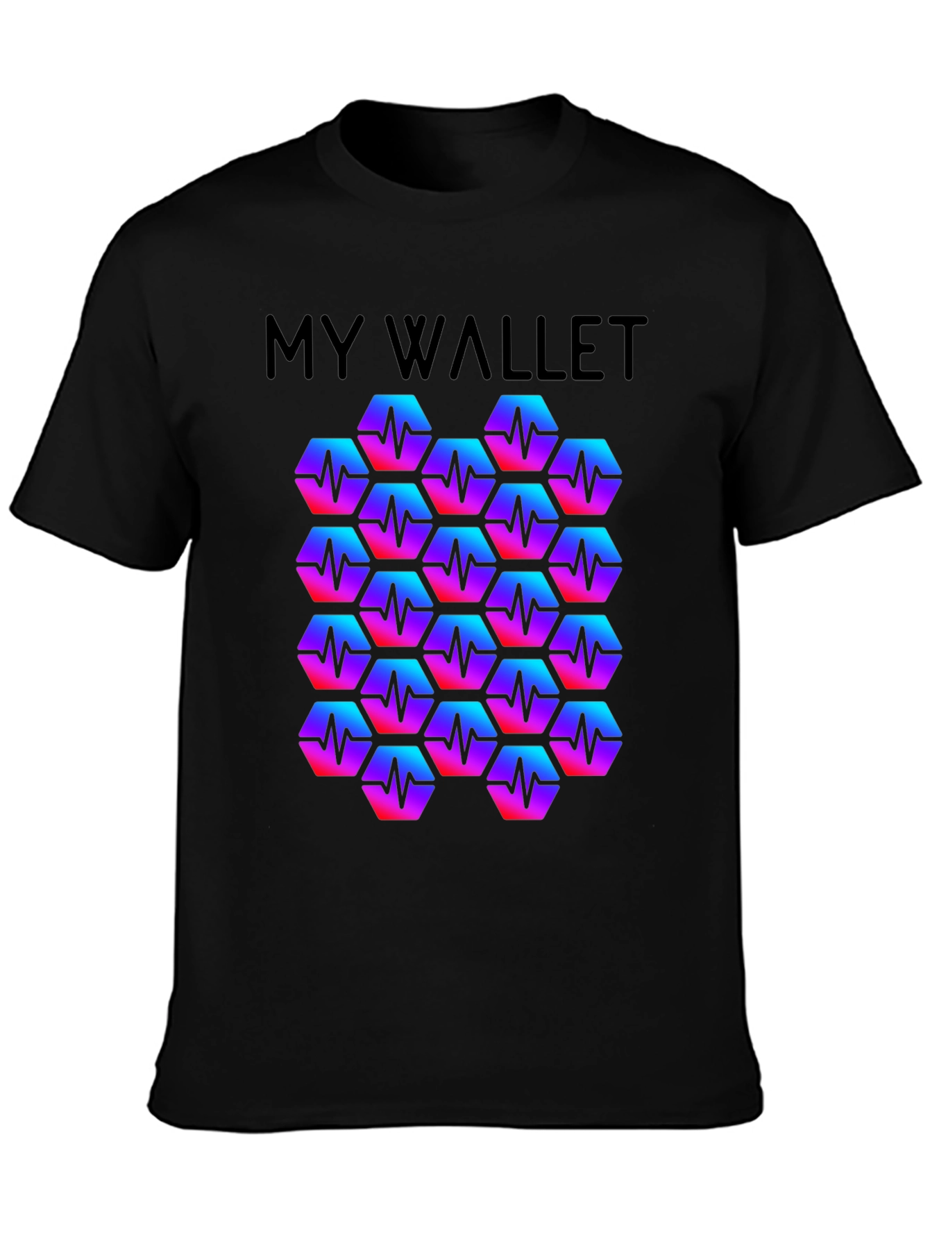 My Wallet Hexagon Pulse T-Shirt