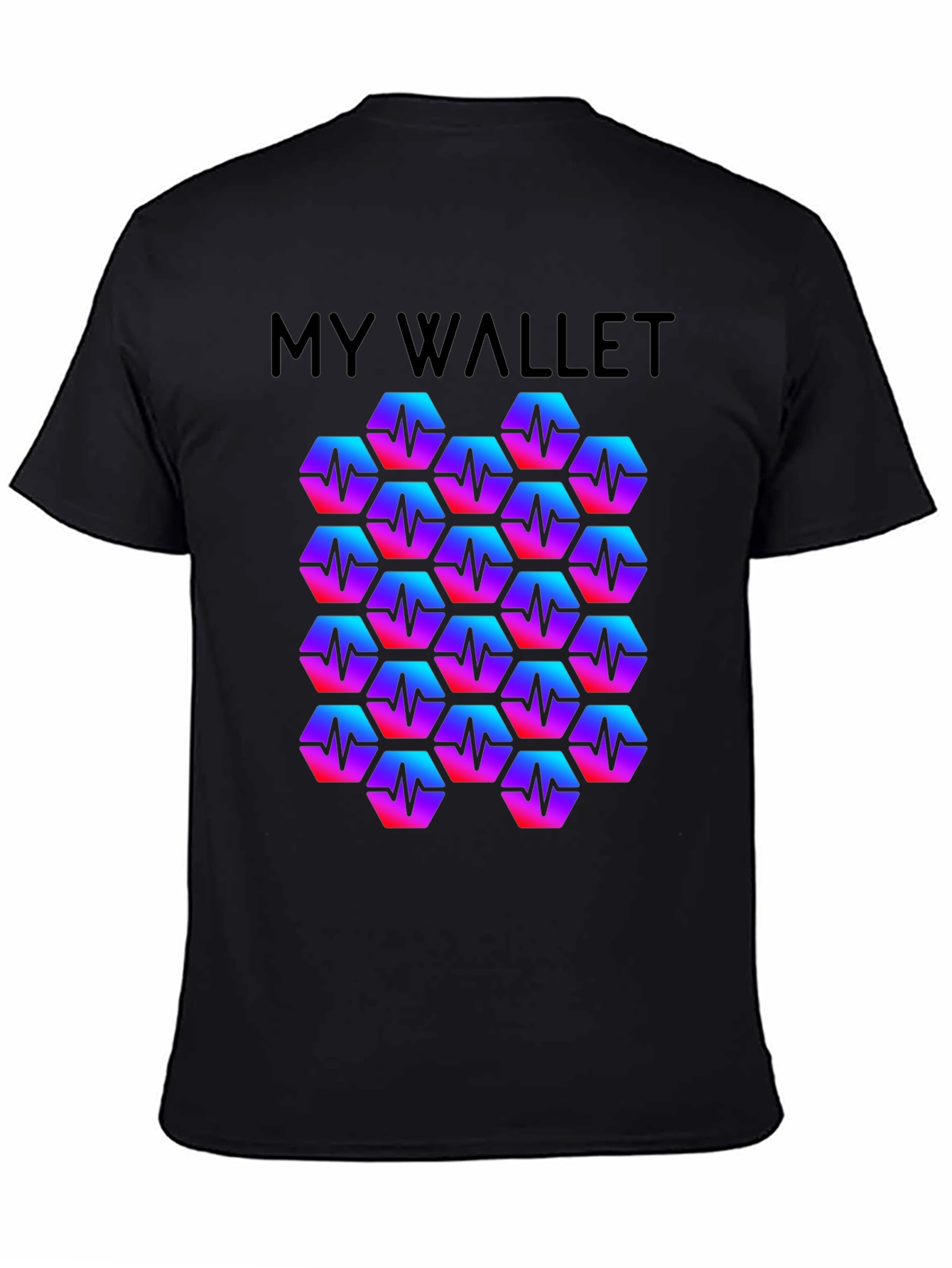 My Wallet Hexagon Pulse T-Shirt