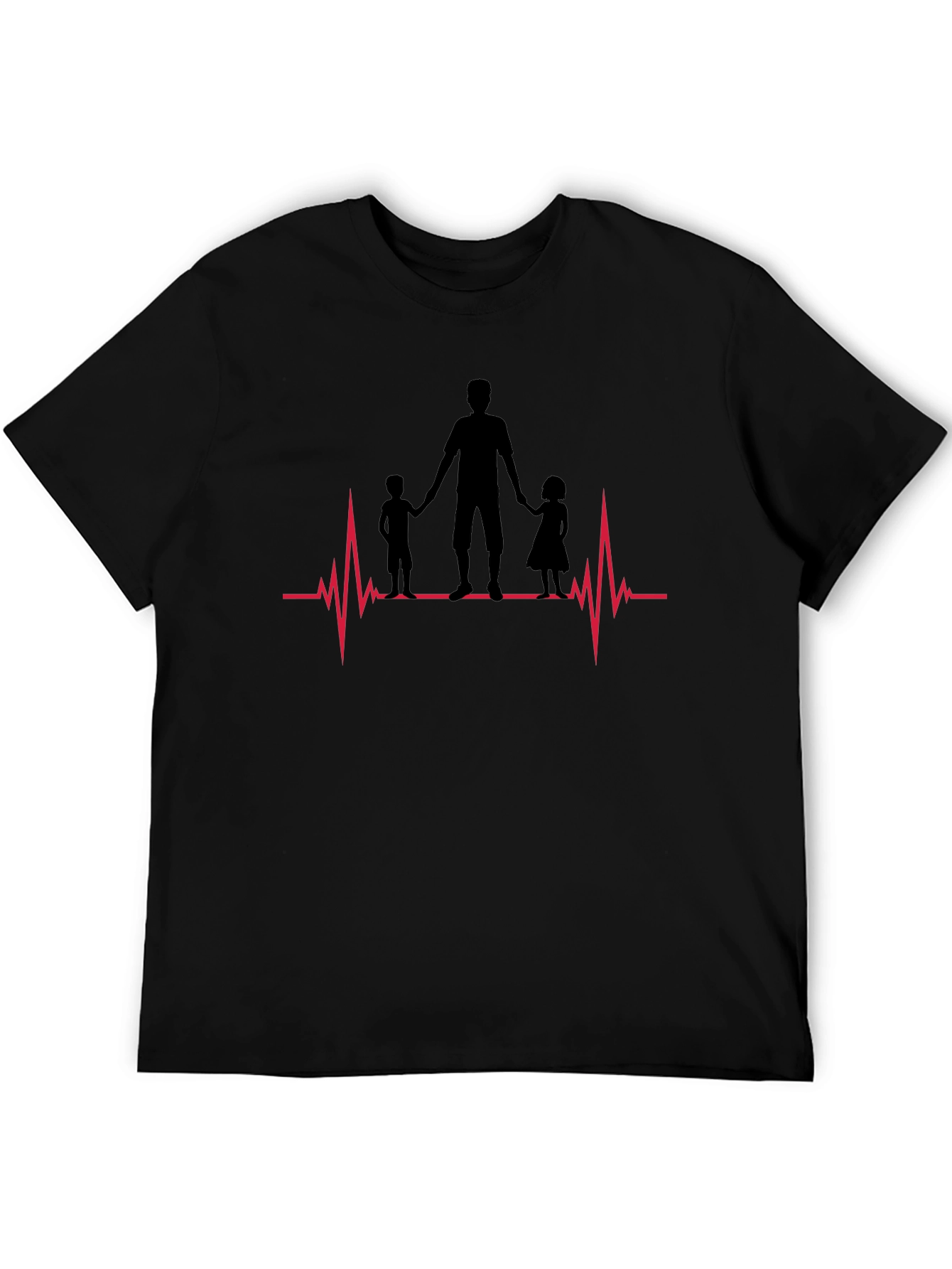Dad Life T-Shirt - Heartbeat Family Tee