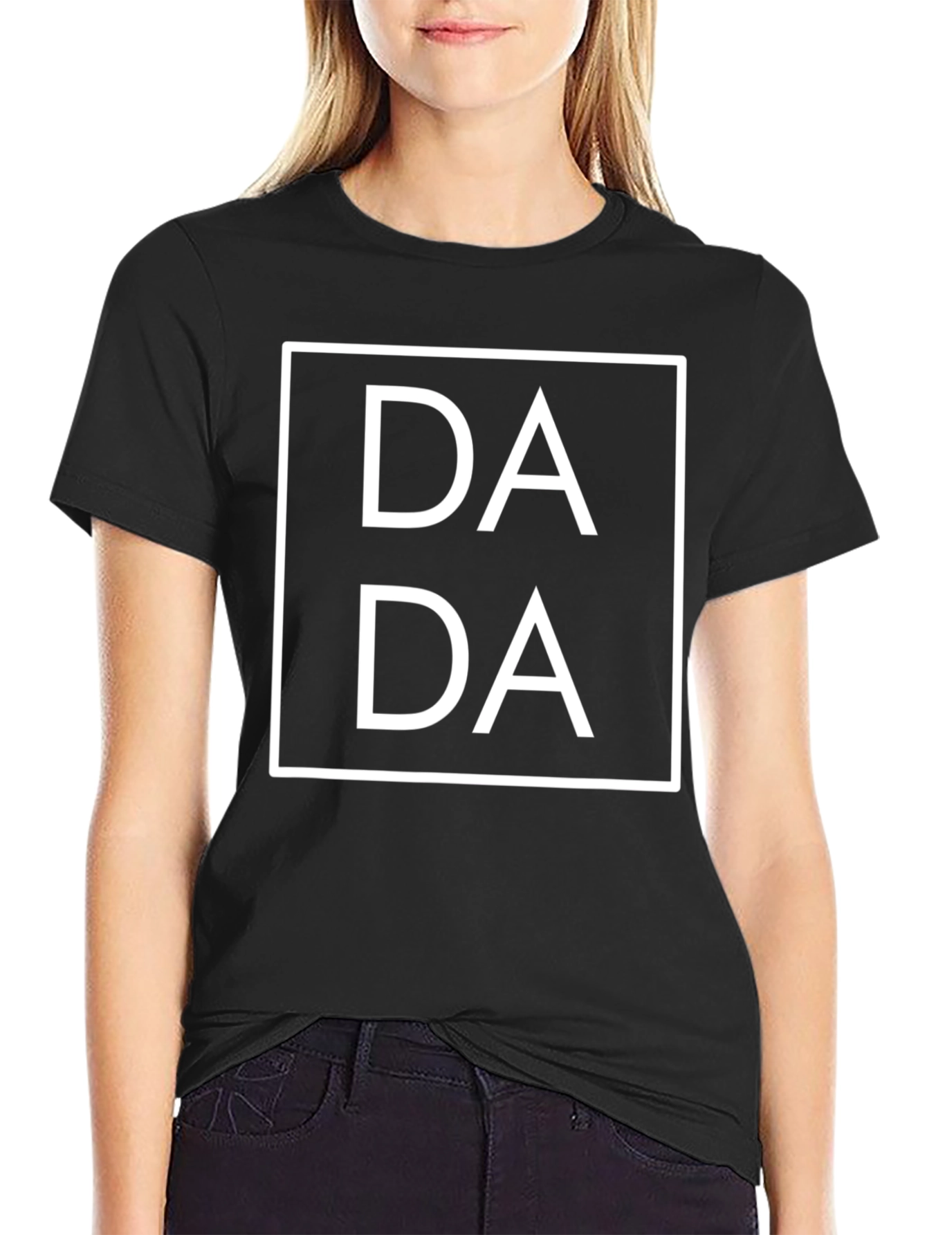 Dada T-Shirt - Black Graphic Tee for Men