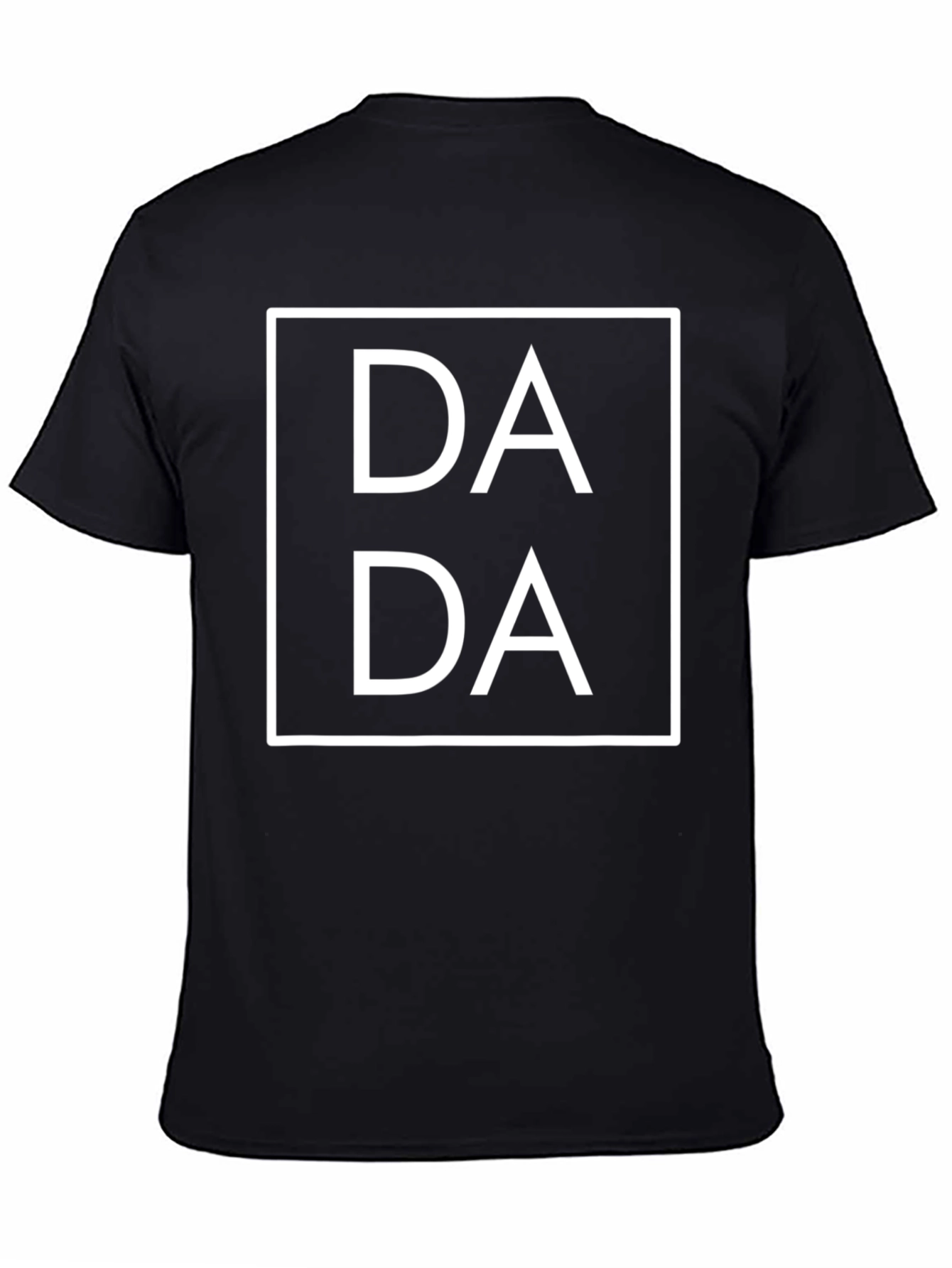 Dada T-Shirt - Black Graphic Tee for Men