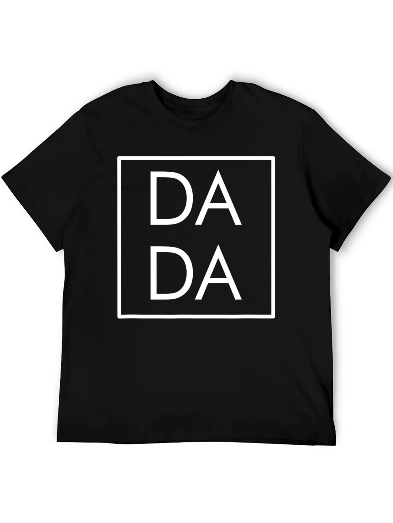 Dada T-Shirt - Black Graphic Tee for Men