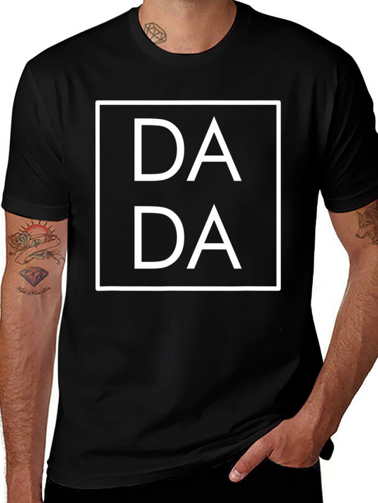 Dada T-Shirt - Black Graphic Tee for Men