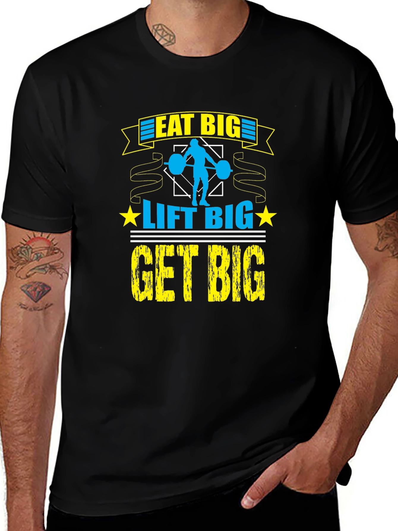 Eat Big Lift Big Get Big T-Shirt