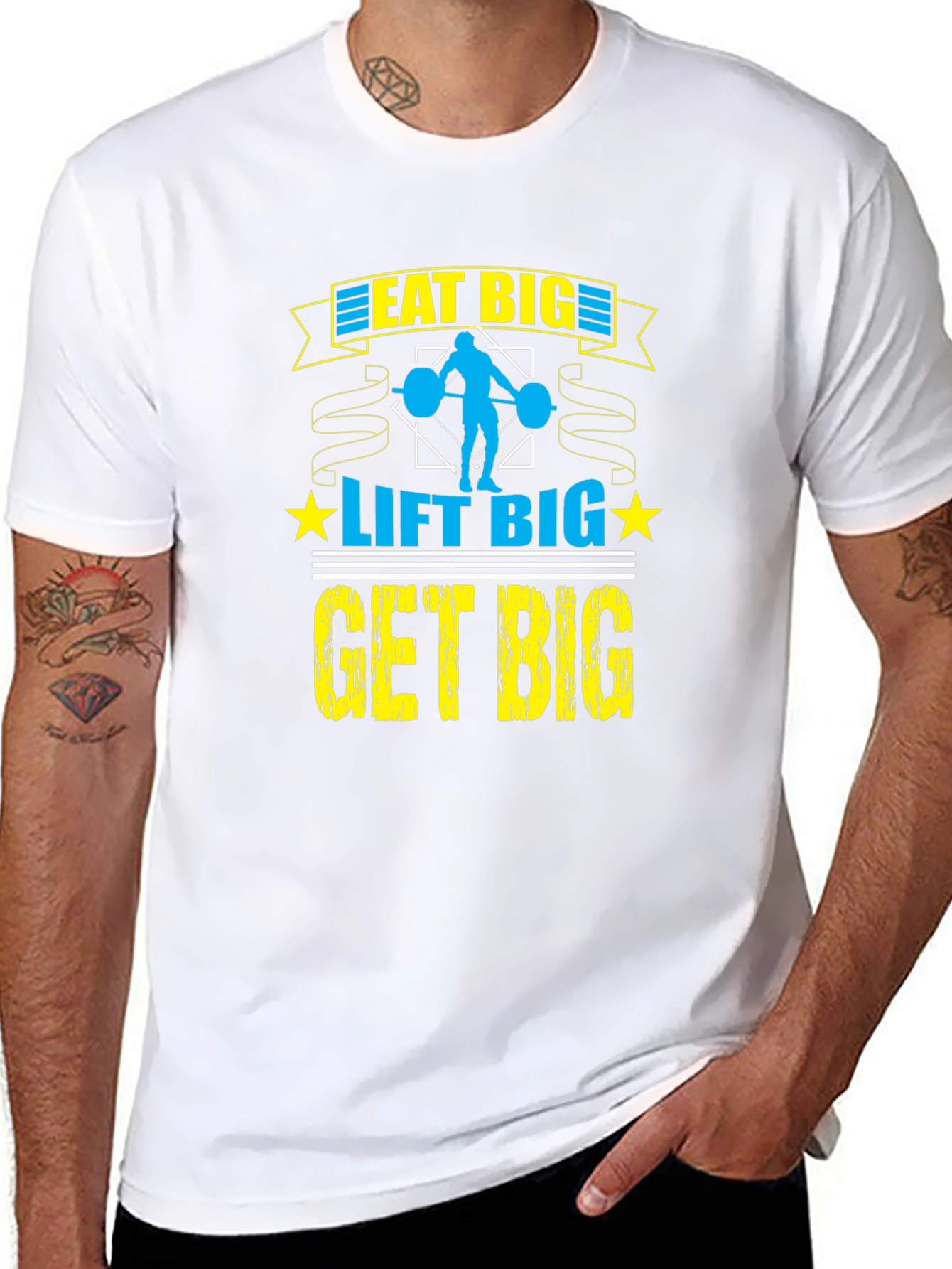Eat Big Lift Big Get Big T-Shirt