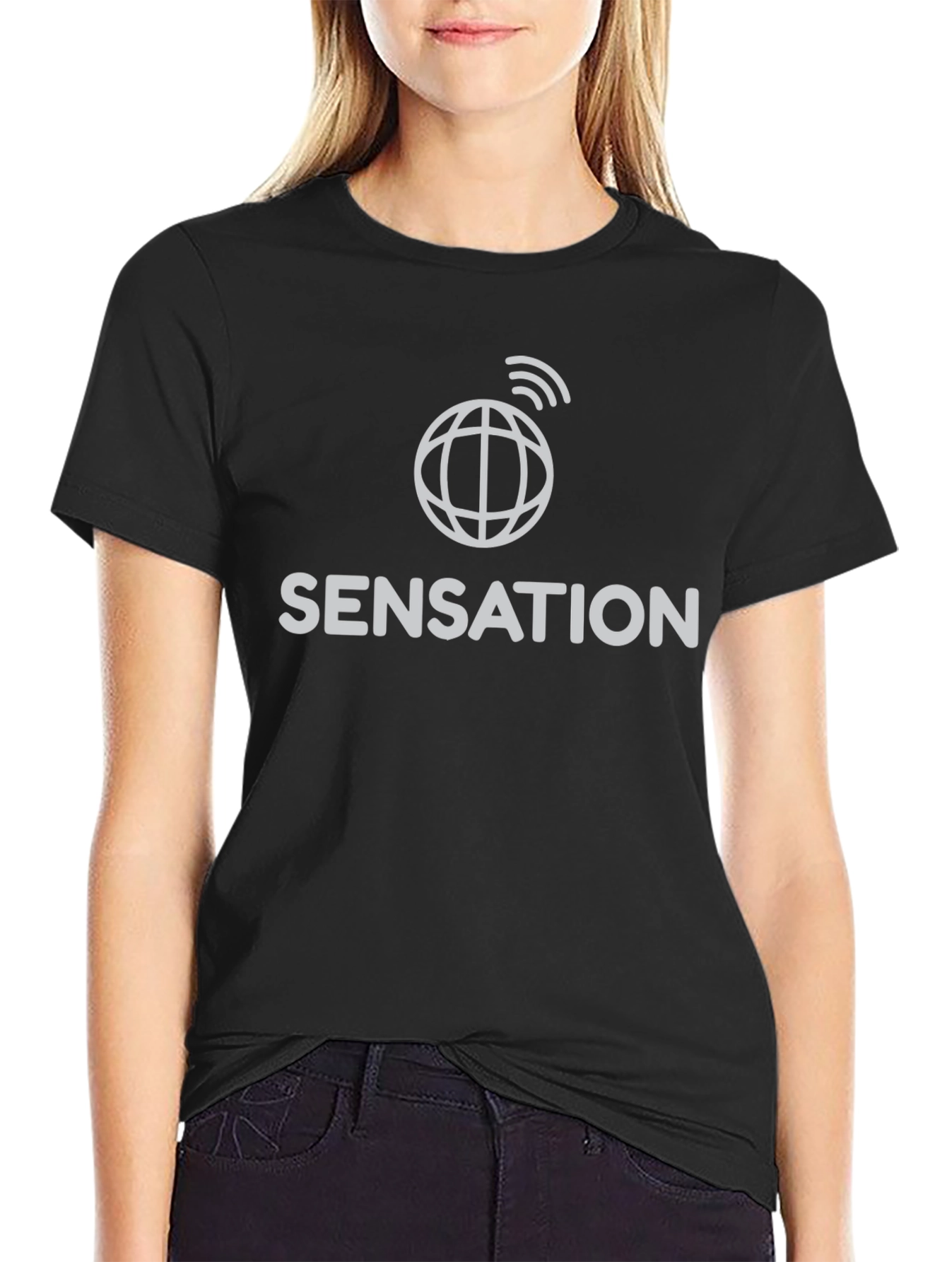Sensation Graphic Tee - Modern Design
